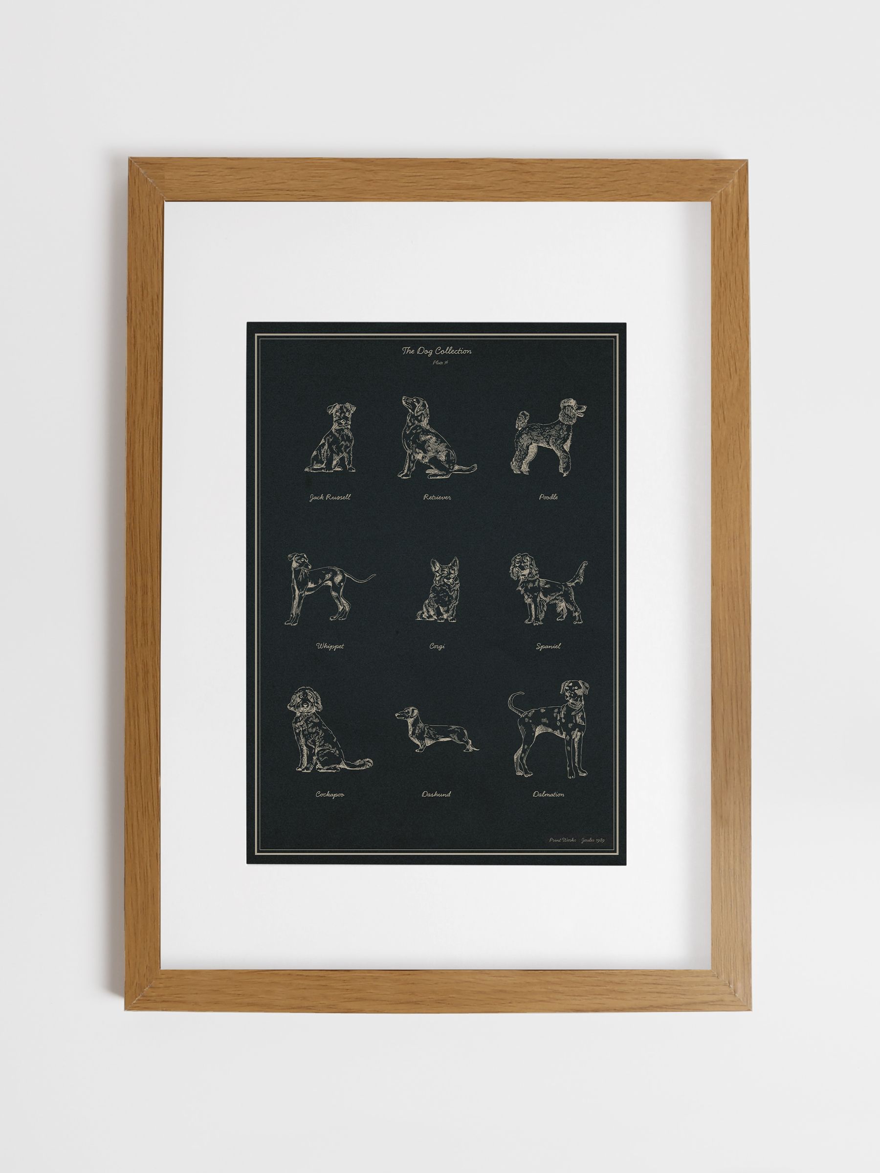 Blue The Best in Show Wood Mounted Framed Print Wall 53 x 73cm Art - Image 1 of 4