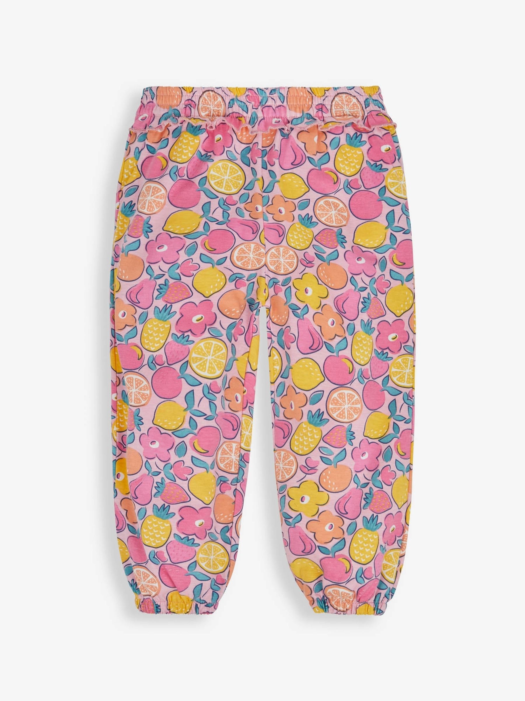 Pink Summer Fruit Print Trousers - Image 1 of 2