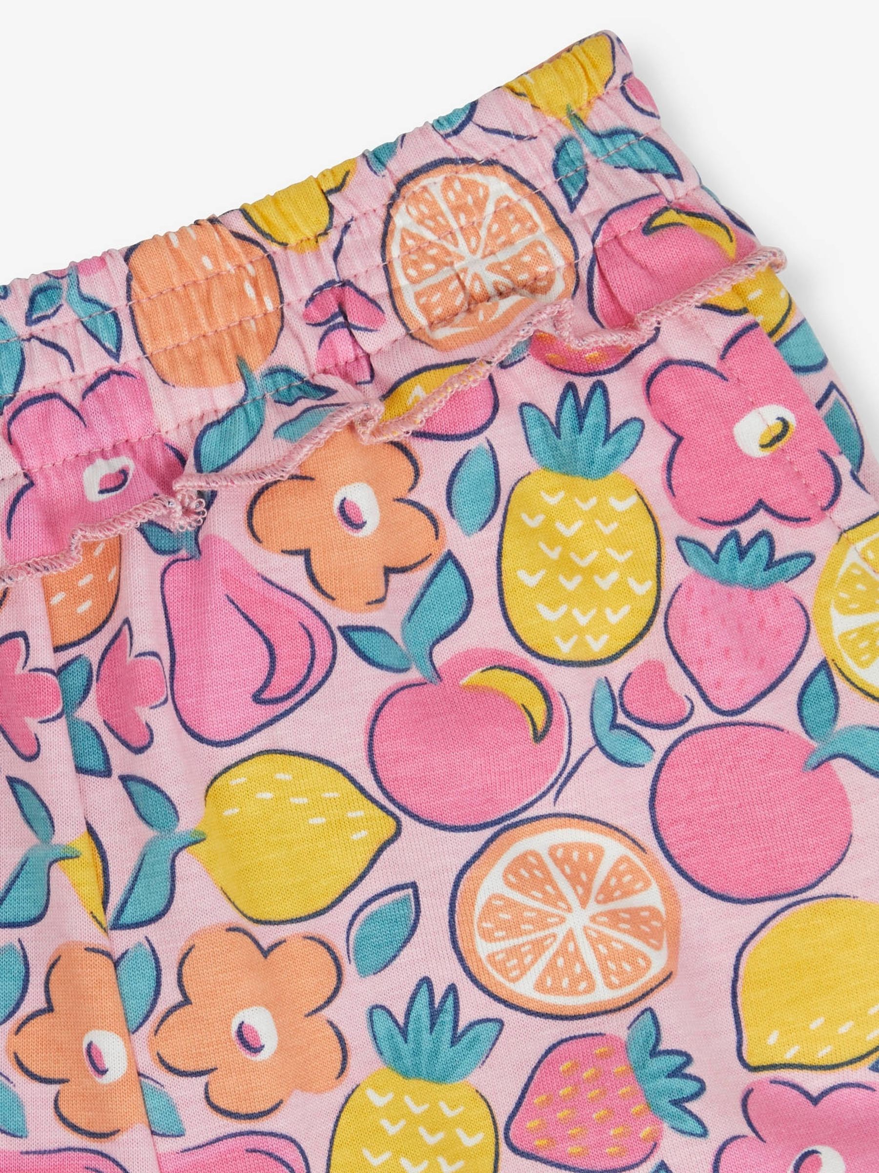 Pink Summer Fruit Print Trousers - Image 2 of 2