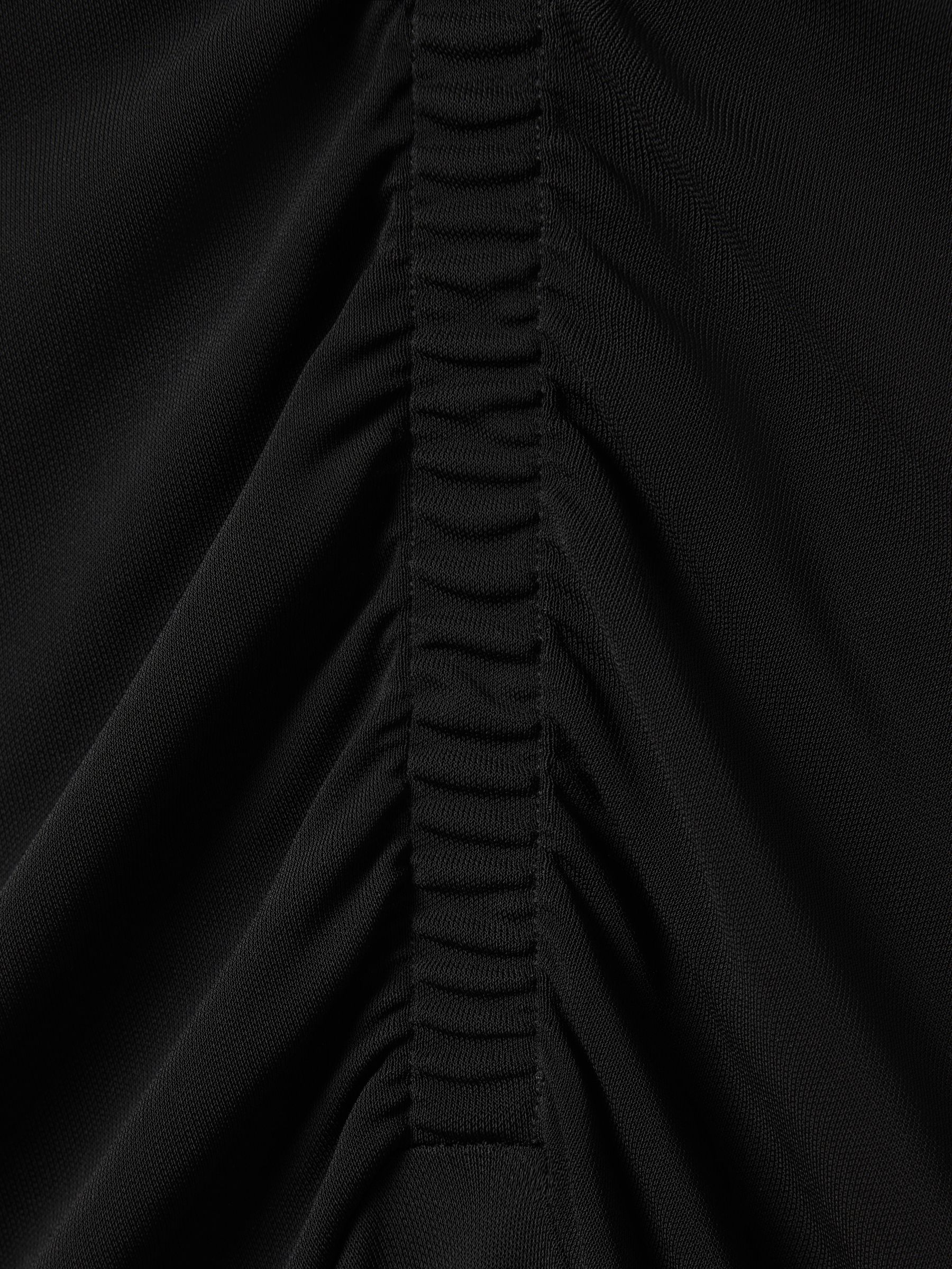 Bodycon Jersey Maxi Dress in Black - Image 6 of 6