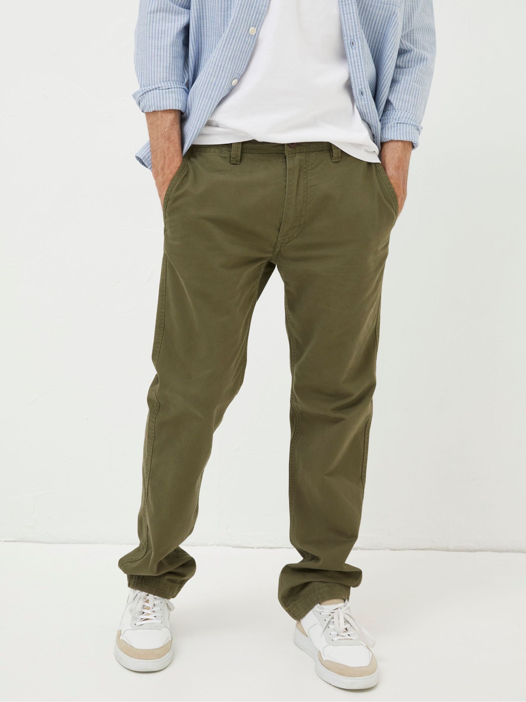 Green Modern Coastal Trousers - Image 1 of 5