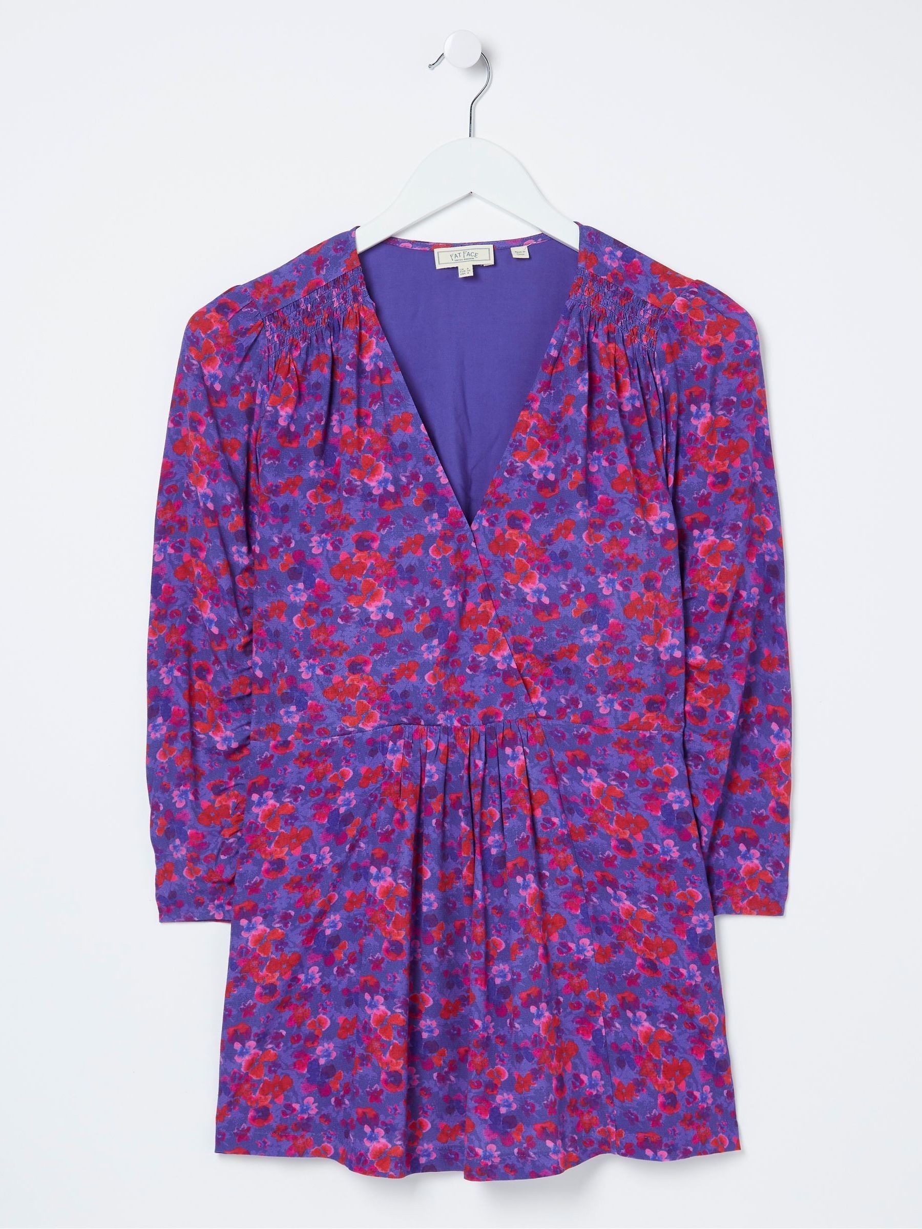 Purple Frankie Painterly Blouse - Image 5 of 5
