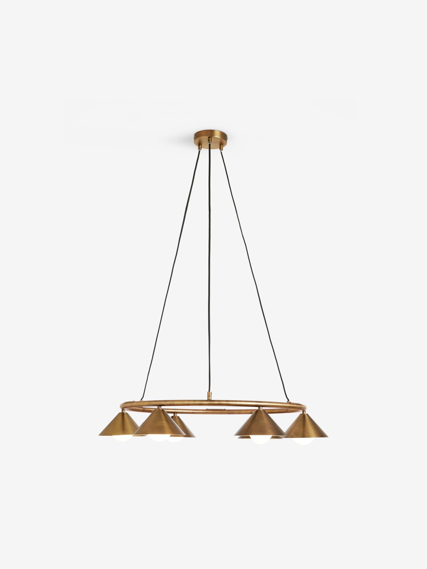 Rhett Chandelier Light in Brass - Image 3 of 3