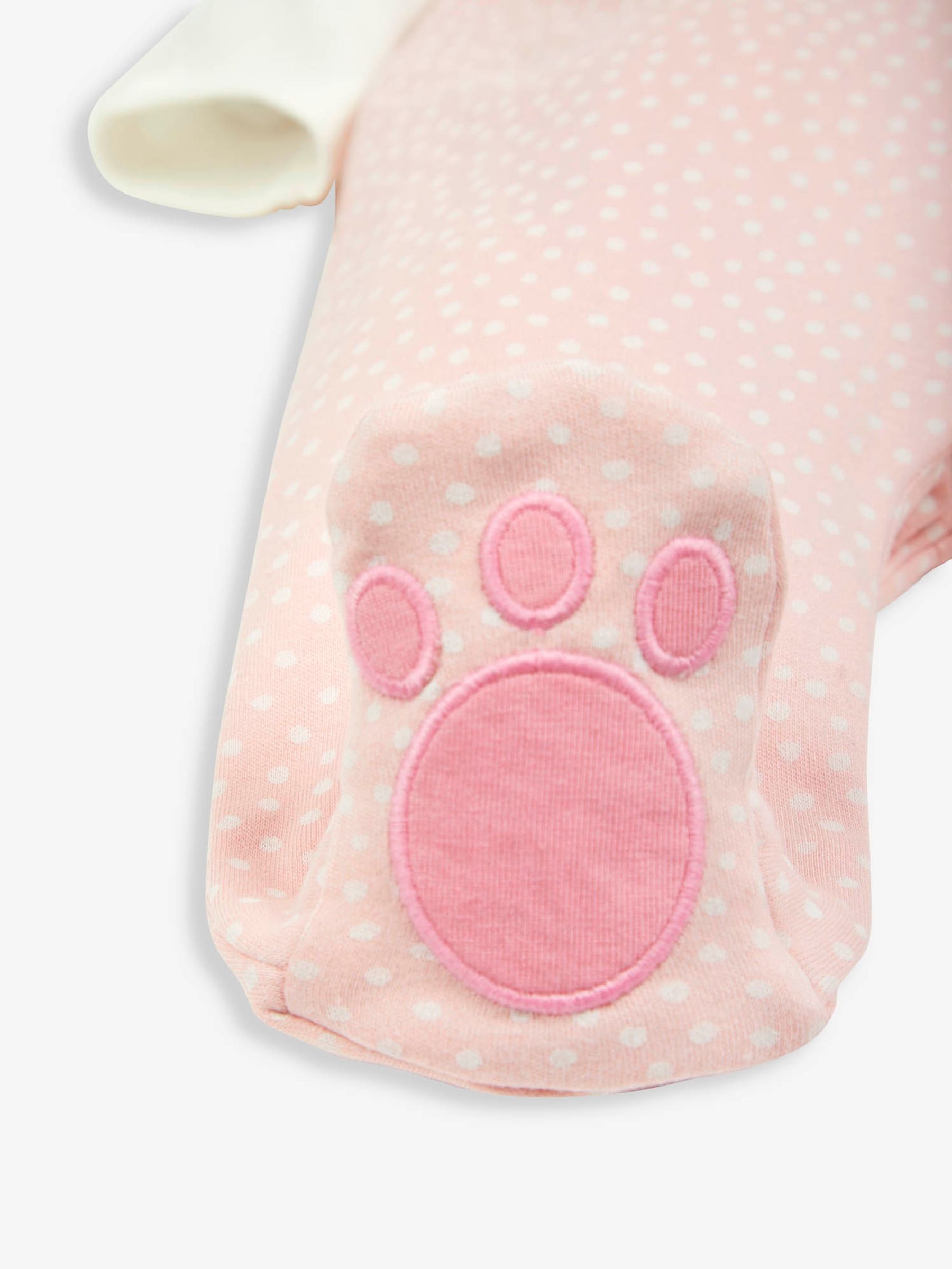 Pink 2-Piece Mouse Dungaree Set - Image 5 of 5