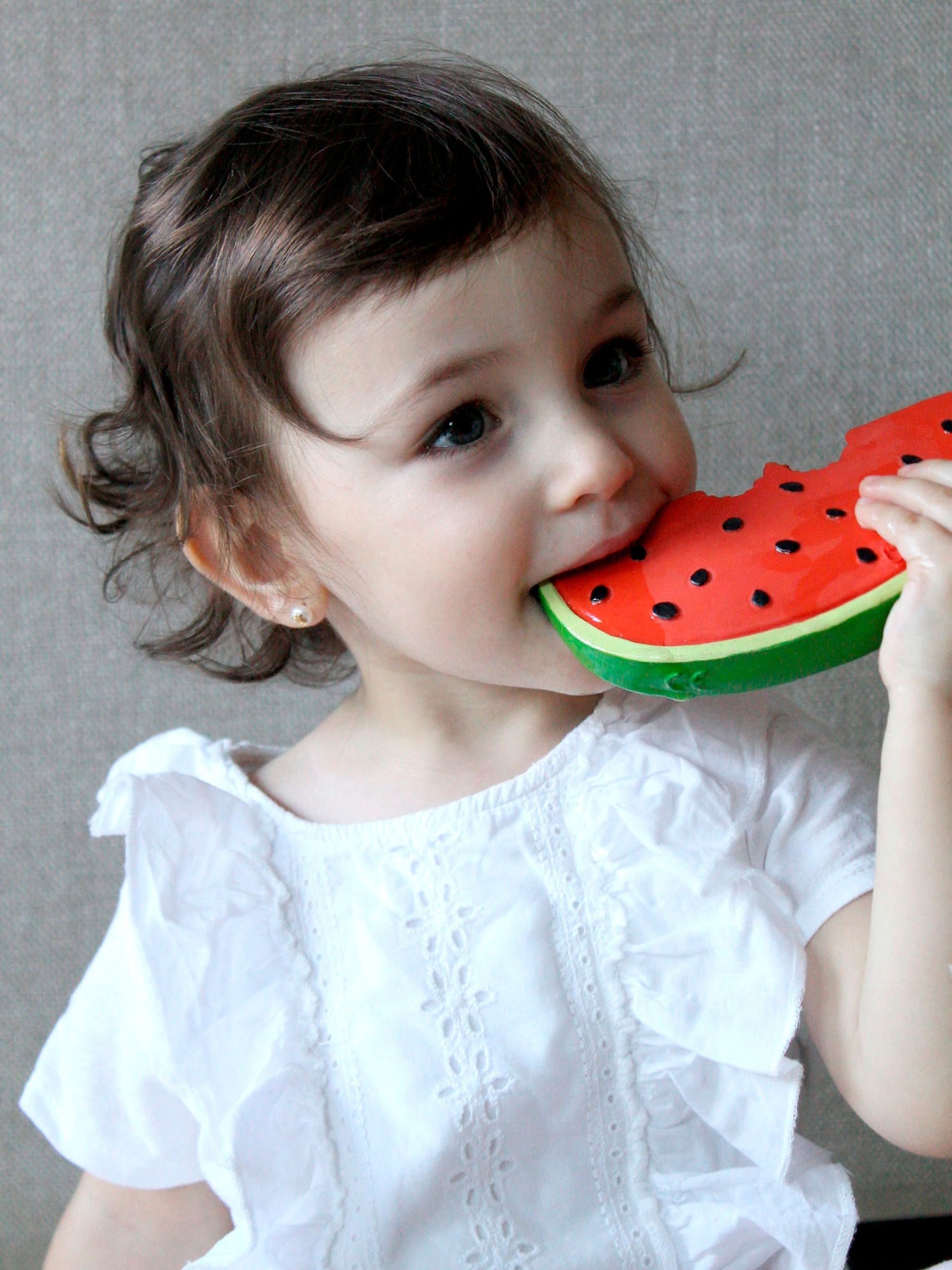 Oli & Carol Wally the Watermelon Teether & Bath Toy - Image 2 of 8