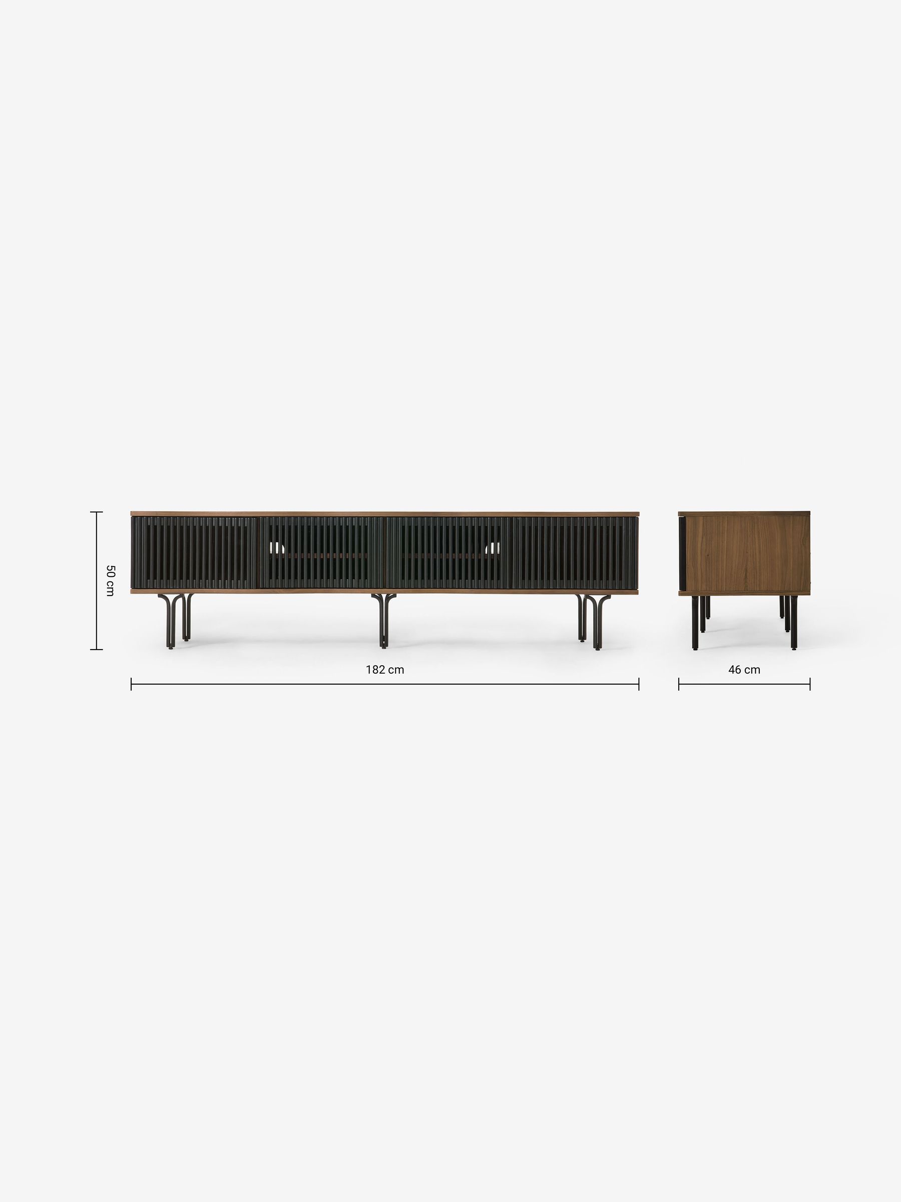 Zaragoza TV Unit in Walnut - Image 3 of 3