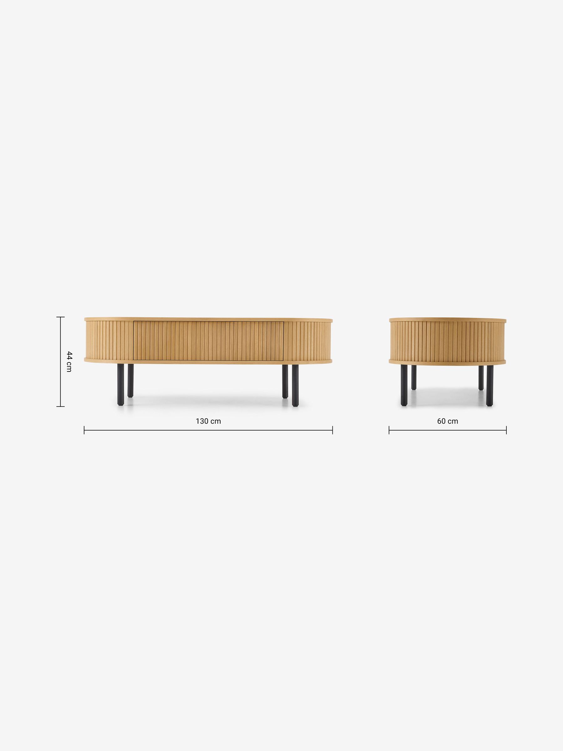 Tambo Storage Coffee Table in Oak - Image 3 of 3