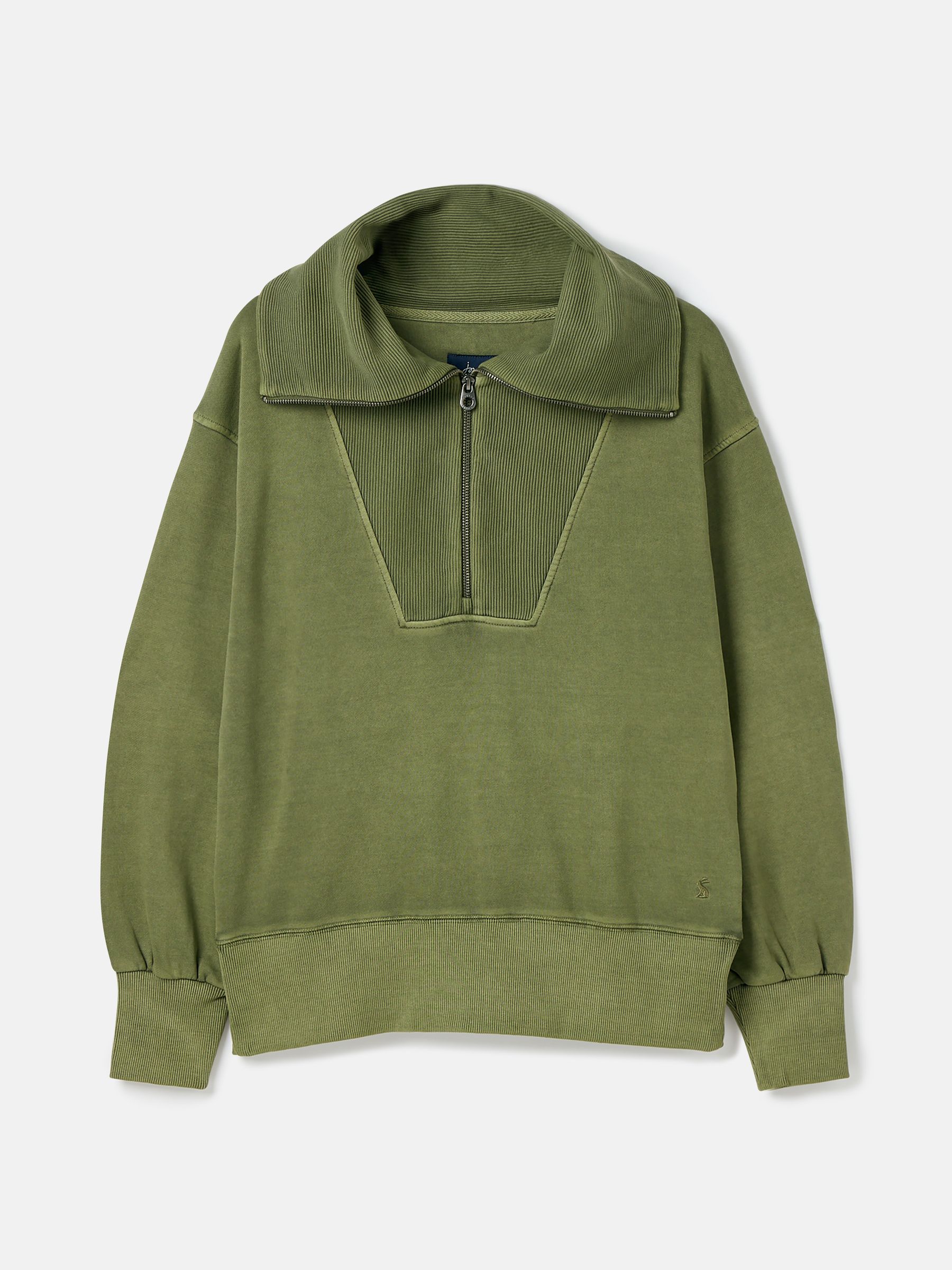 Tia Green Pullover Sweatshirt - Image 6 of 6