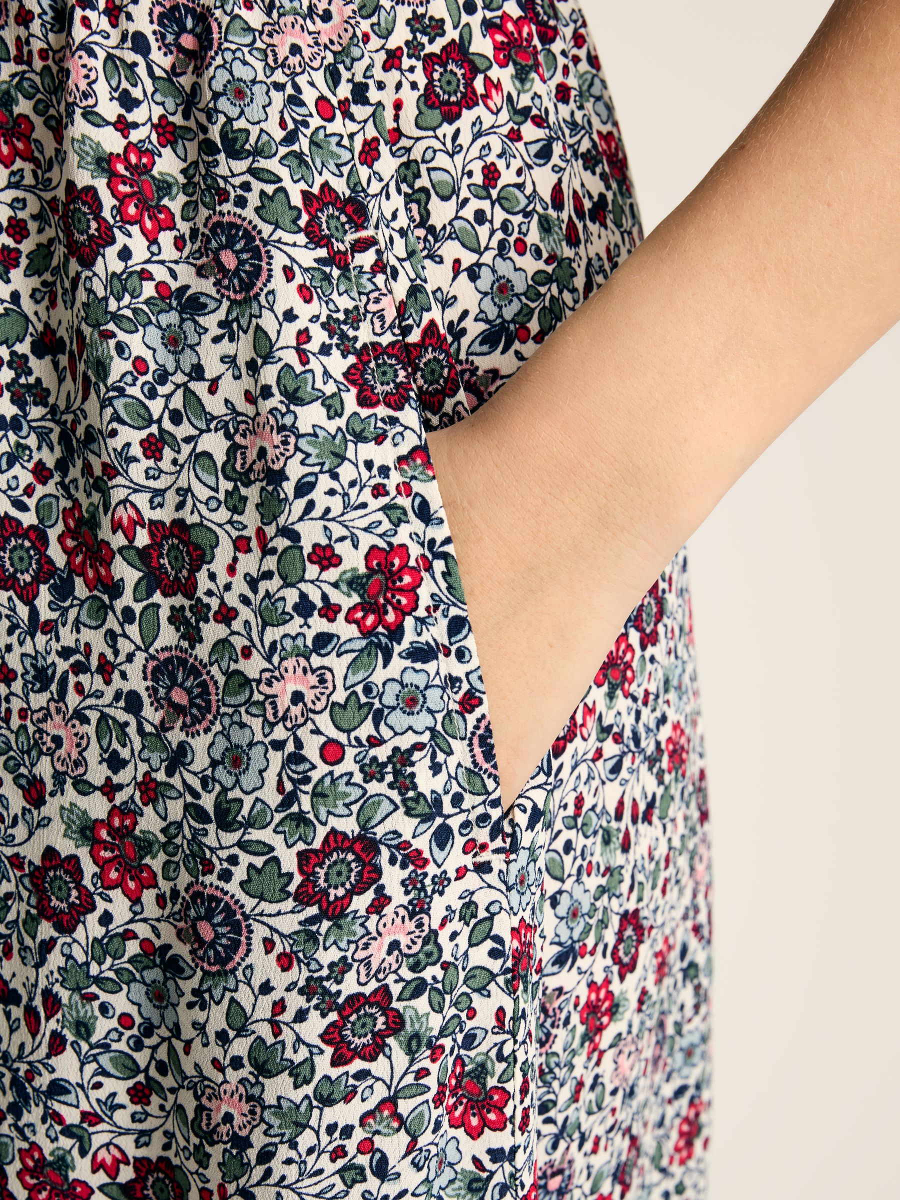 Lillia Multi Tie Waist Tiered Dress - Image 5 of 7