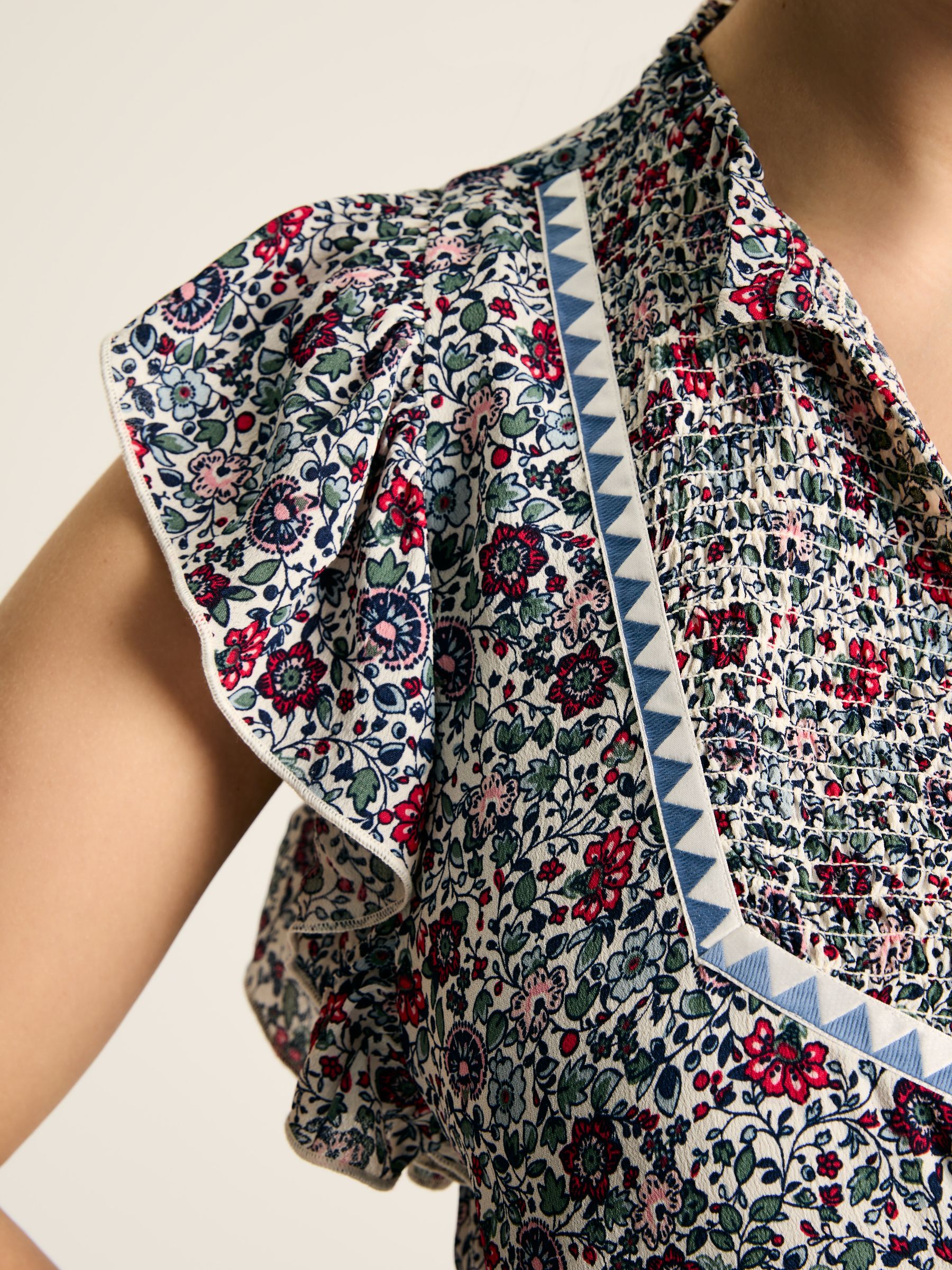 Lillia Multi Tie Waist Tiered Dress - Image 6 of 7