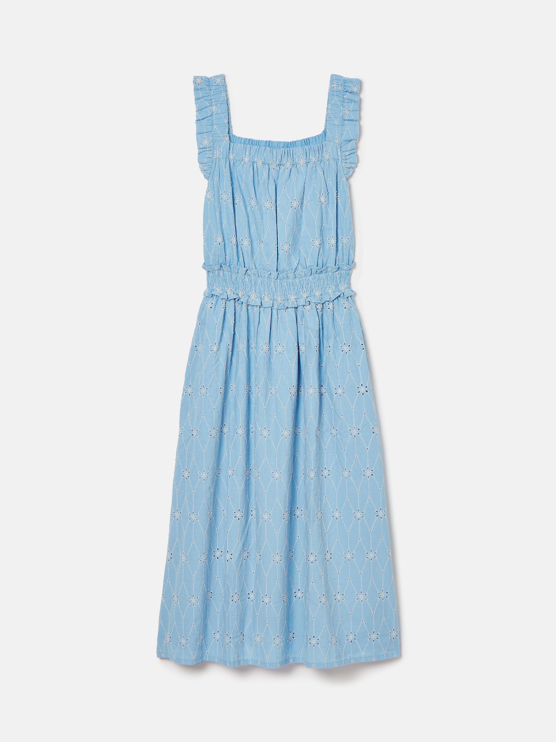 Nadia Blue Broderie Sun Dress - Image 6 of 6