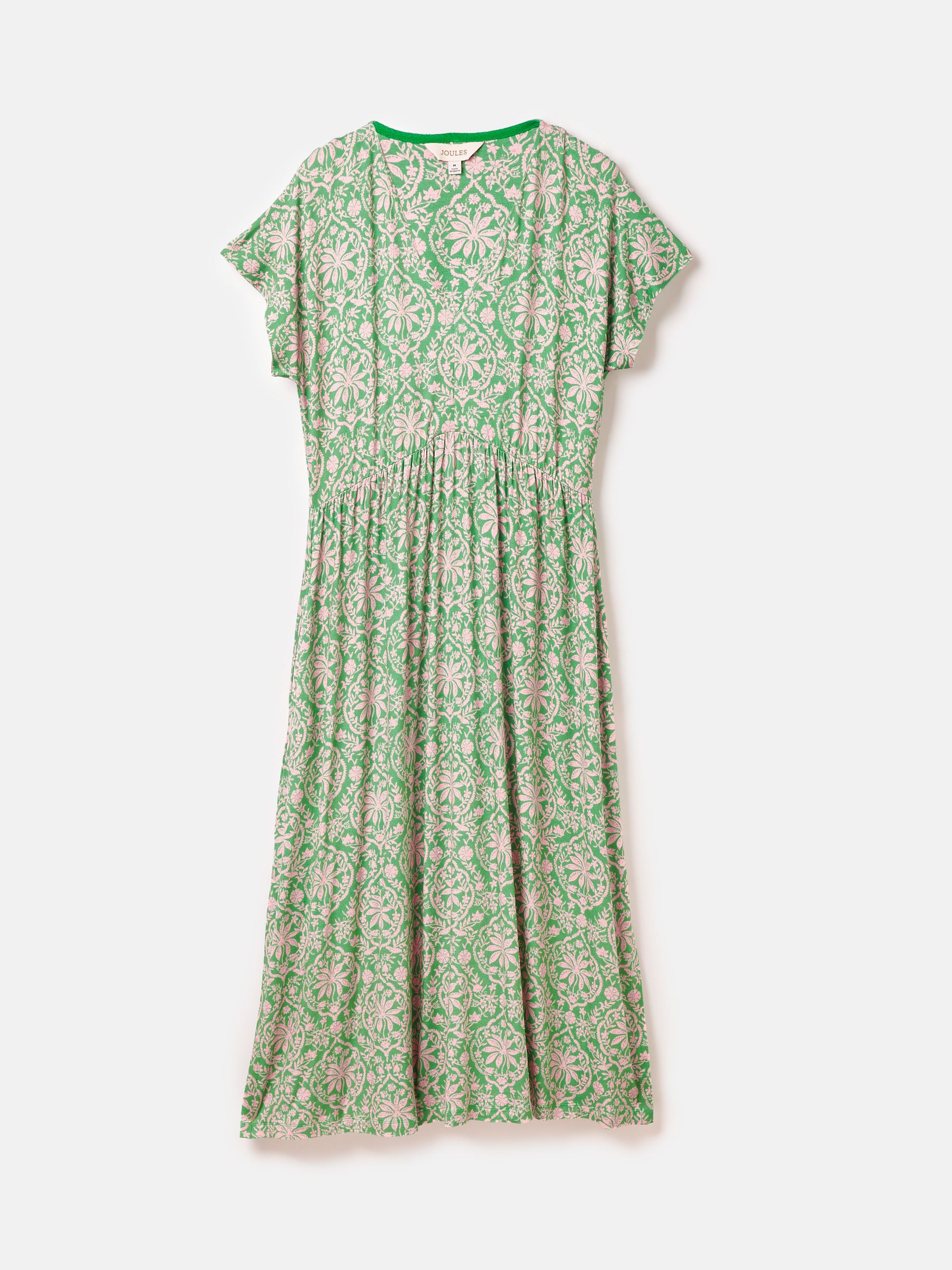 Nia Green Jersey V-Neck Beach Dress - Image 6 of 6