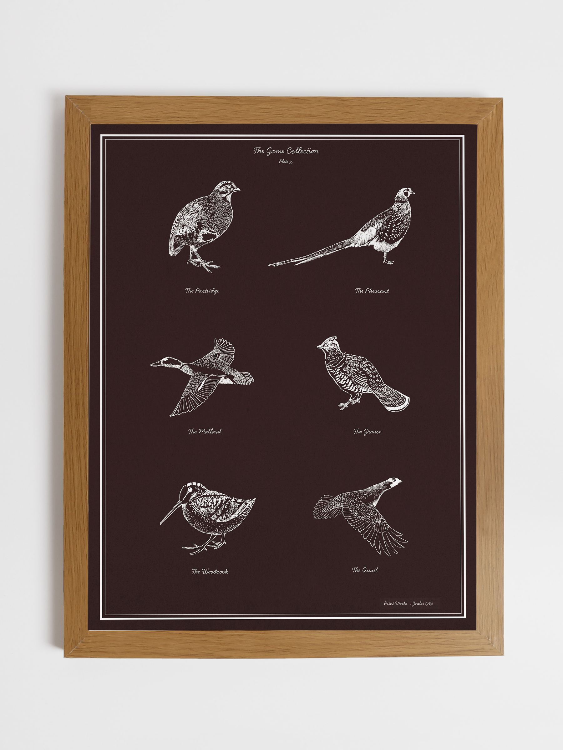 Red The Gamekeepers Sketch Wood Framed Print Wall 43 x 53cm Art - Image 1 of 4 Red The Gamekeepers Sketch Wood Framed Print Wall 43 x 53cm Art - Image 1 of 4