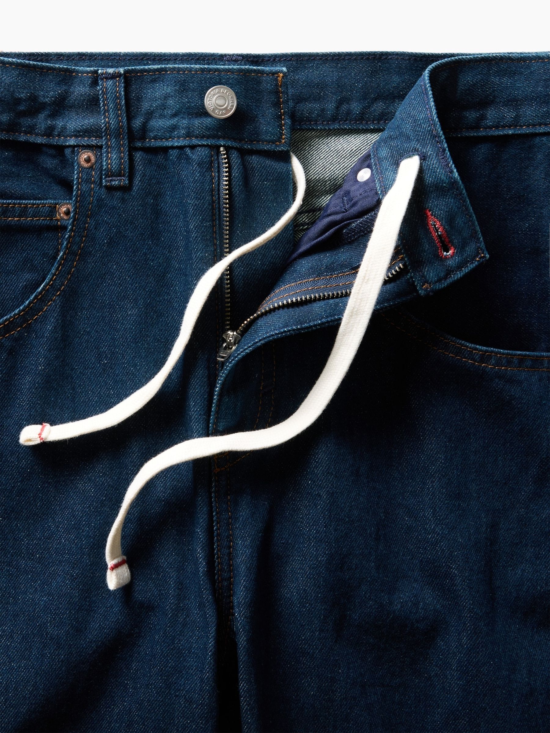 Gap x Victoria Beckham Dark Wash Low Slung Baggy Jeans - Image 6 of 10