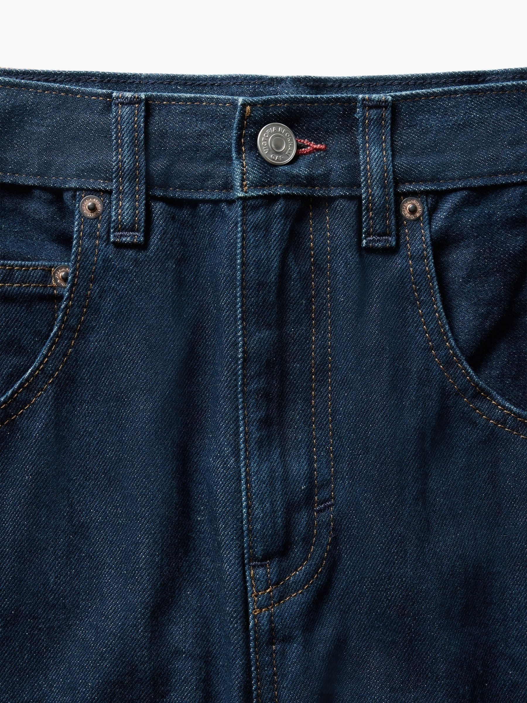 Gap x Victoria Beckham Dark Wash Low Slung Baggy Jeans - Image 7 of 10