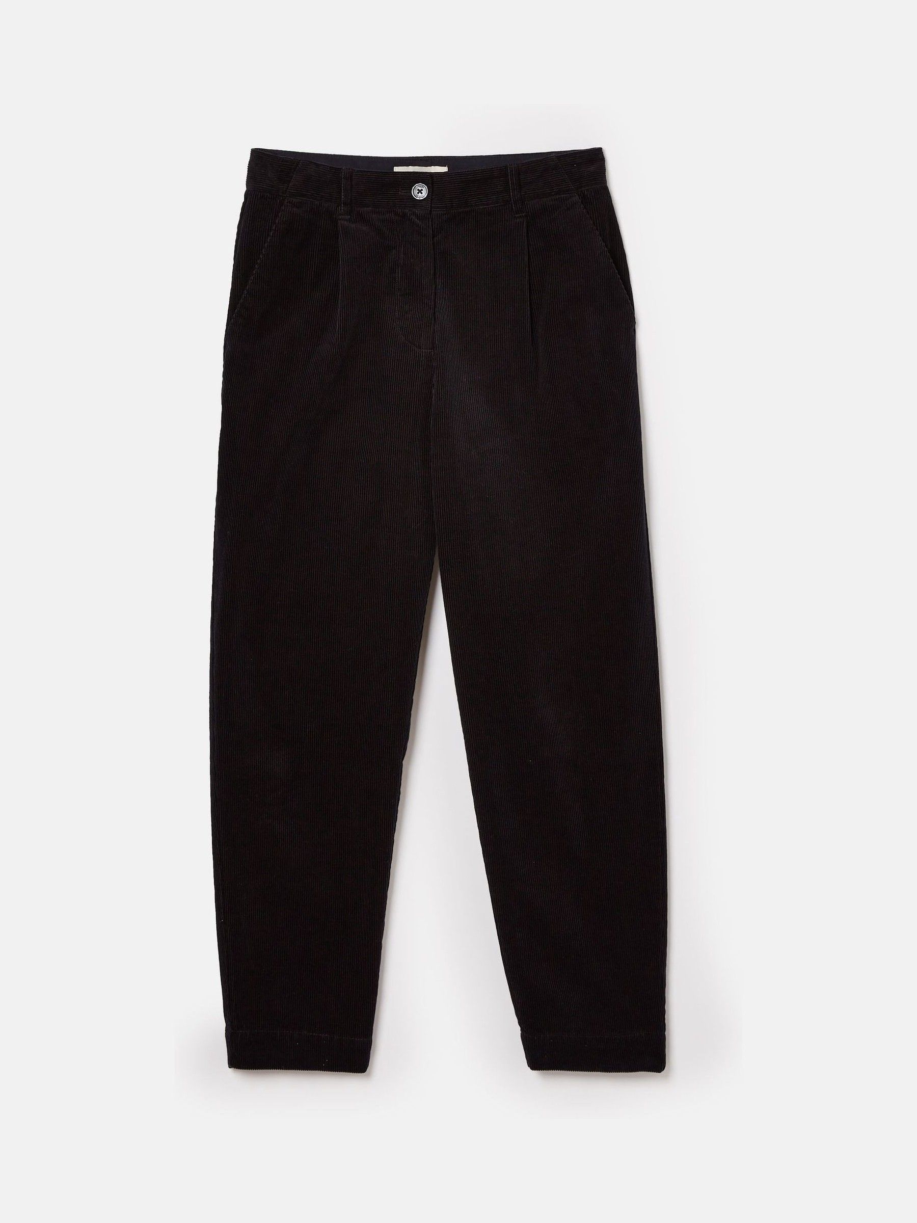 Calla Navy Corduroy Tapered Trousers - Image 6 of 6
