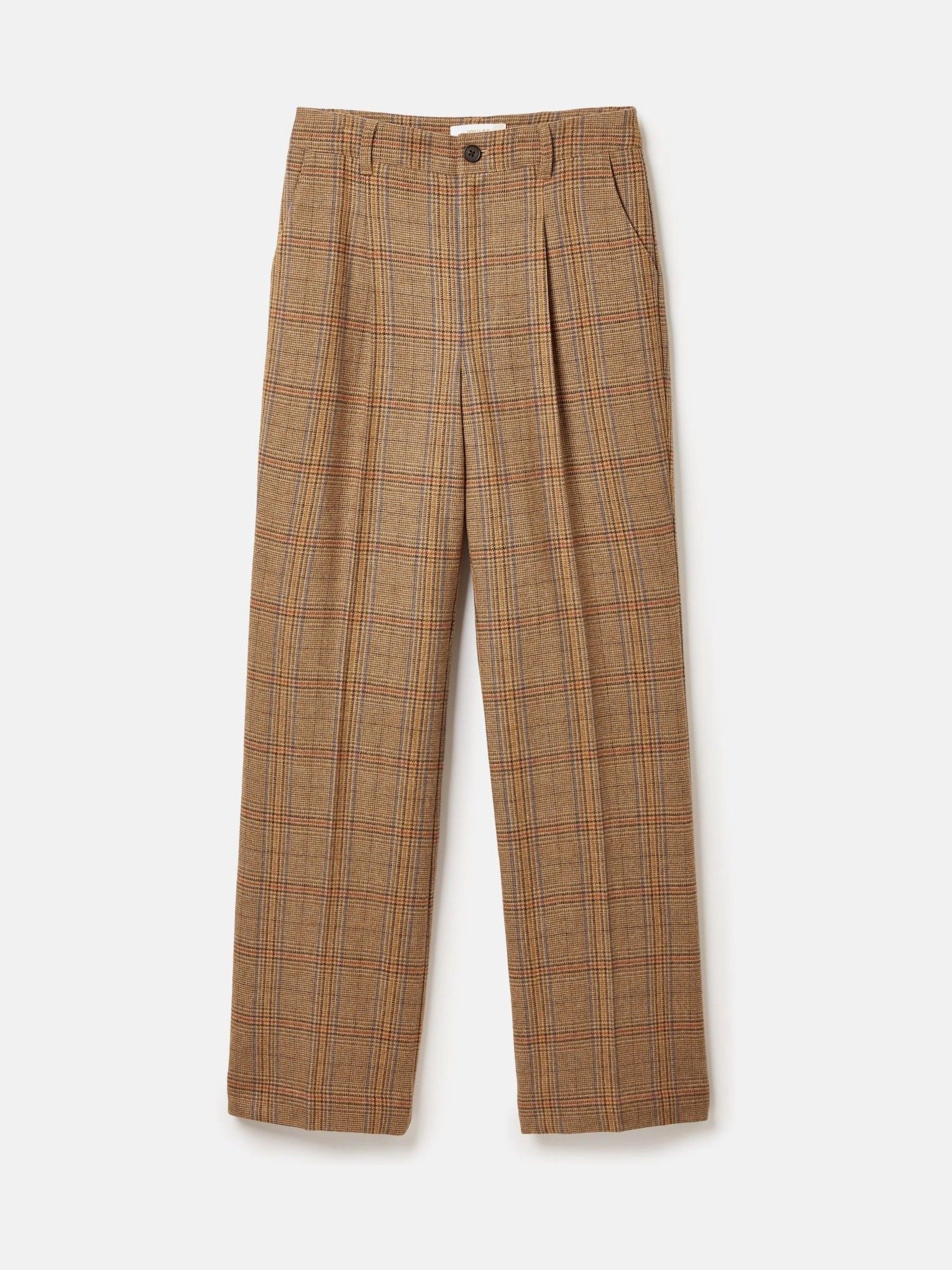 Foxley Check Wide Leg Tweed Trousers - Image 7 of 7