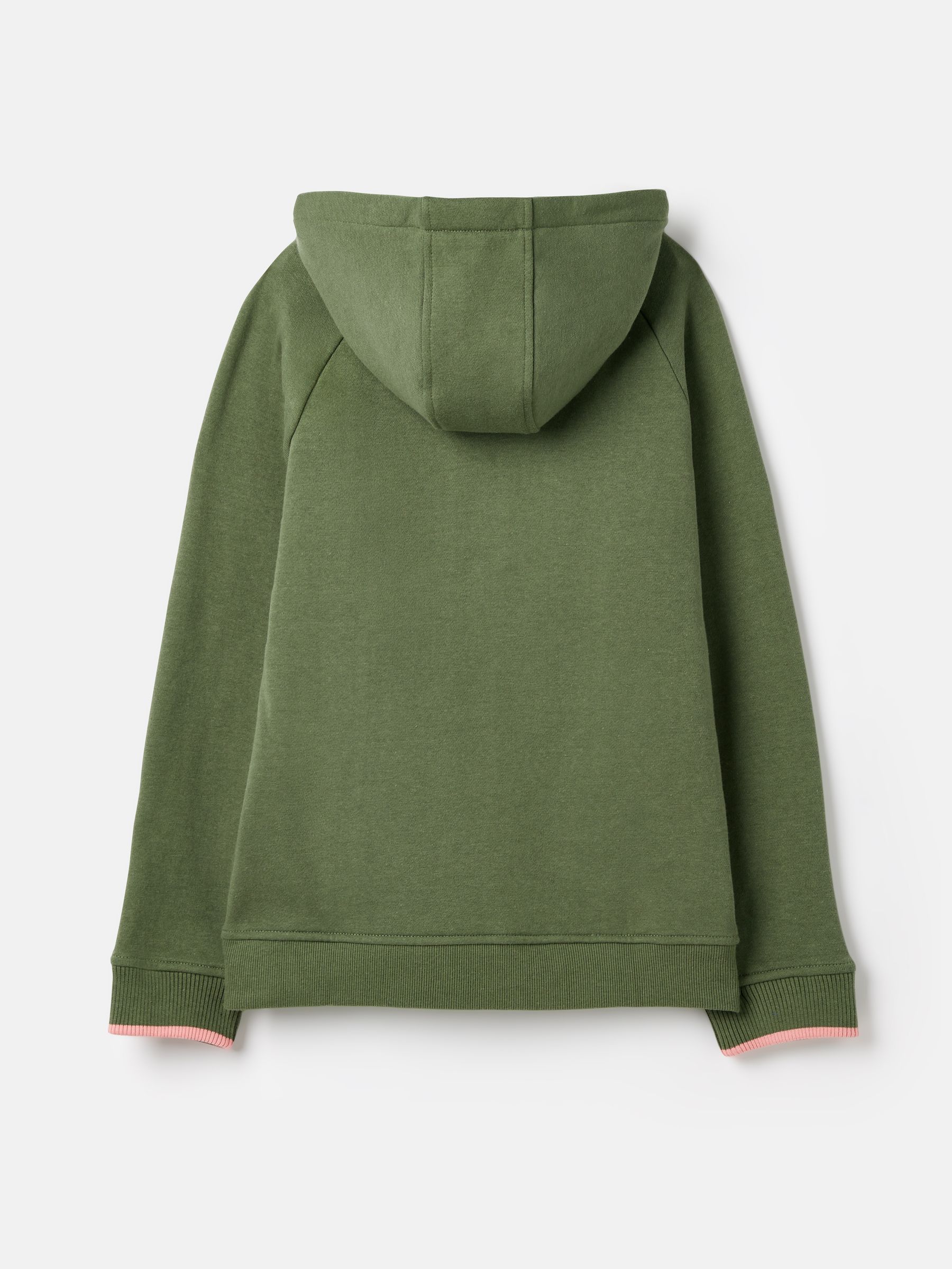 Lucas Embroidered Green Hoodie - Image 4 of 6