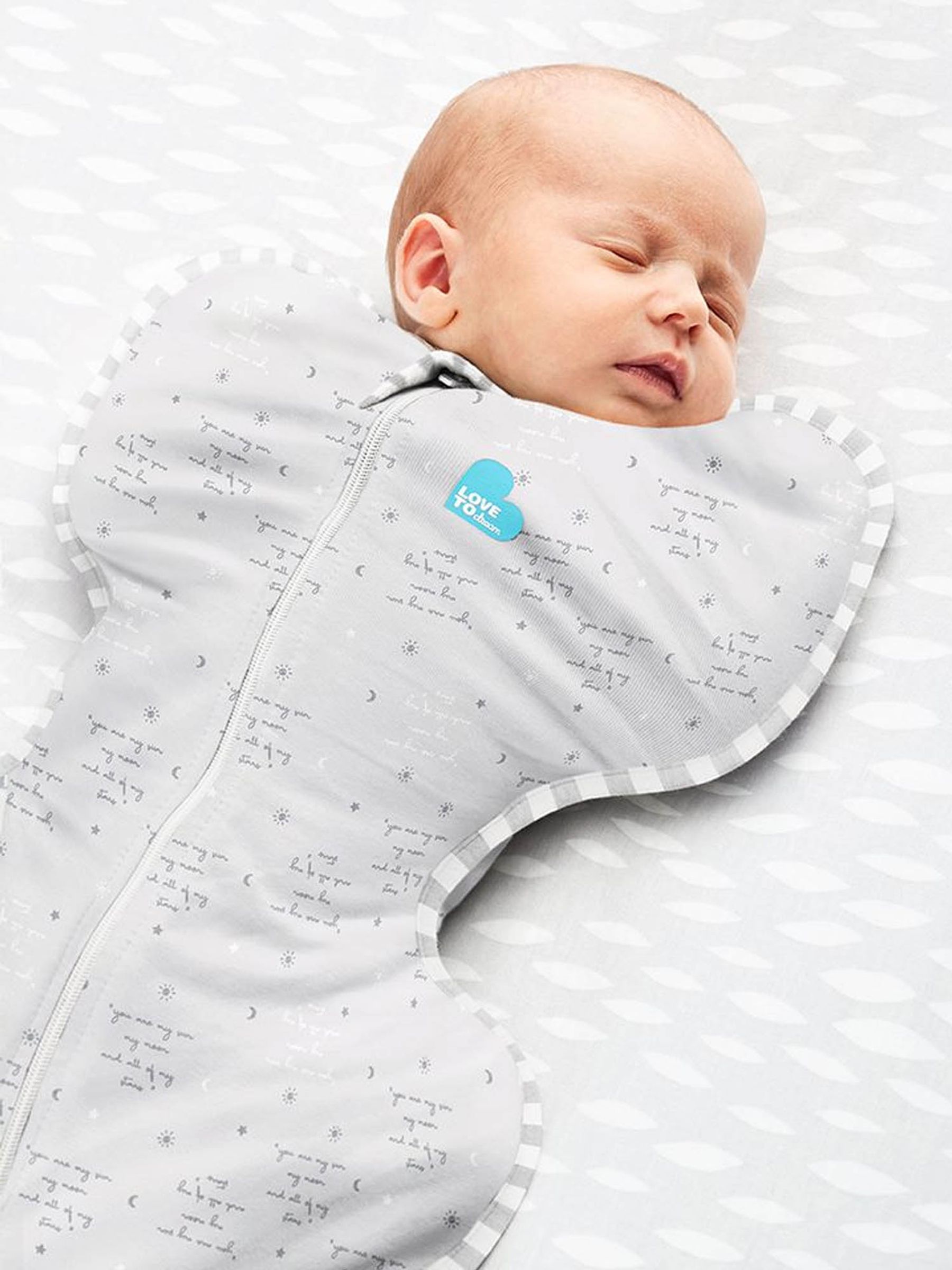 Grey Love To Dream Swaddle Up™ Designer Lite (You Are My) - Image 3 of 6
