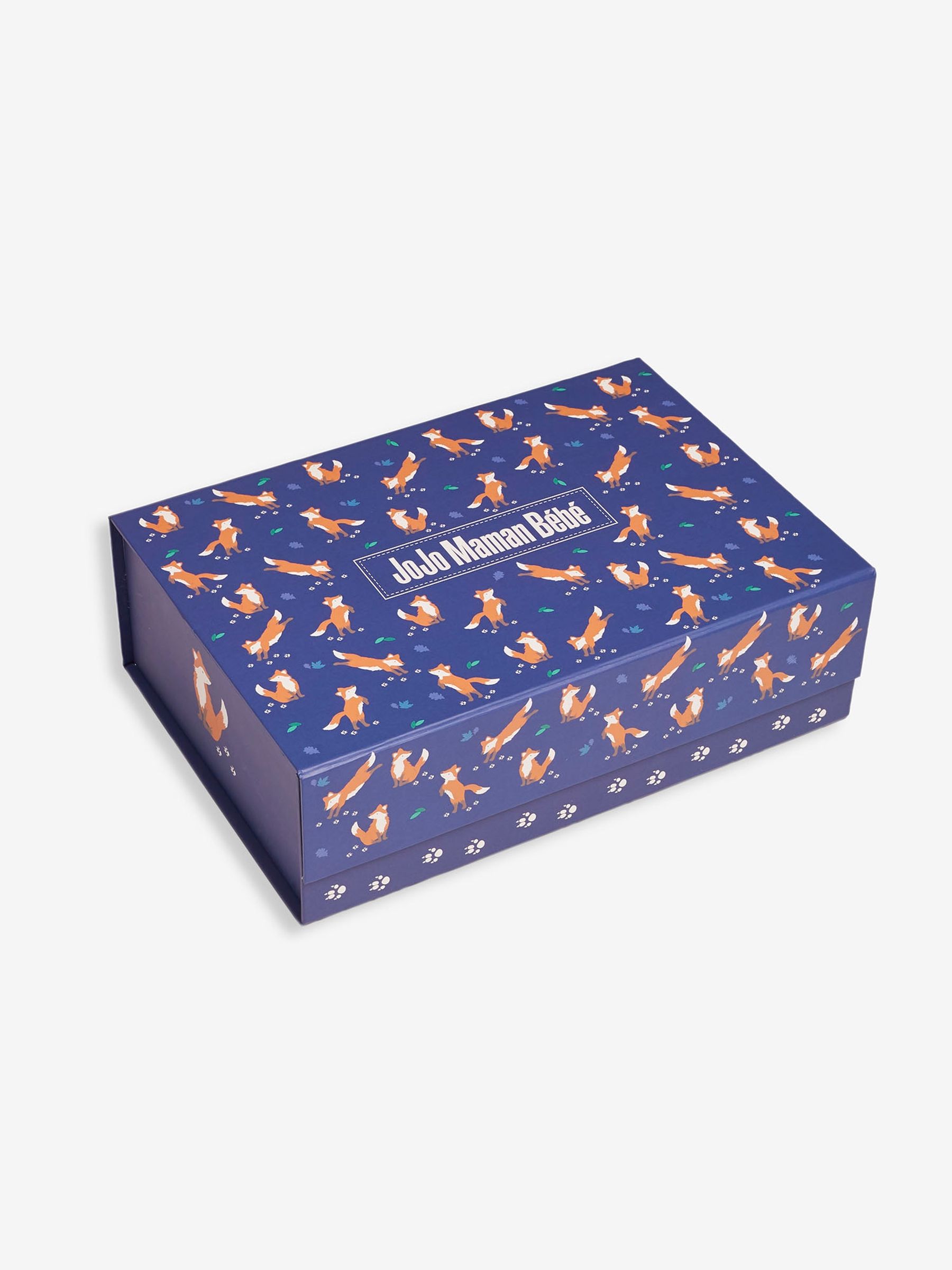 Blue Medium Fox Gift Box - Image 1 of 2