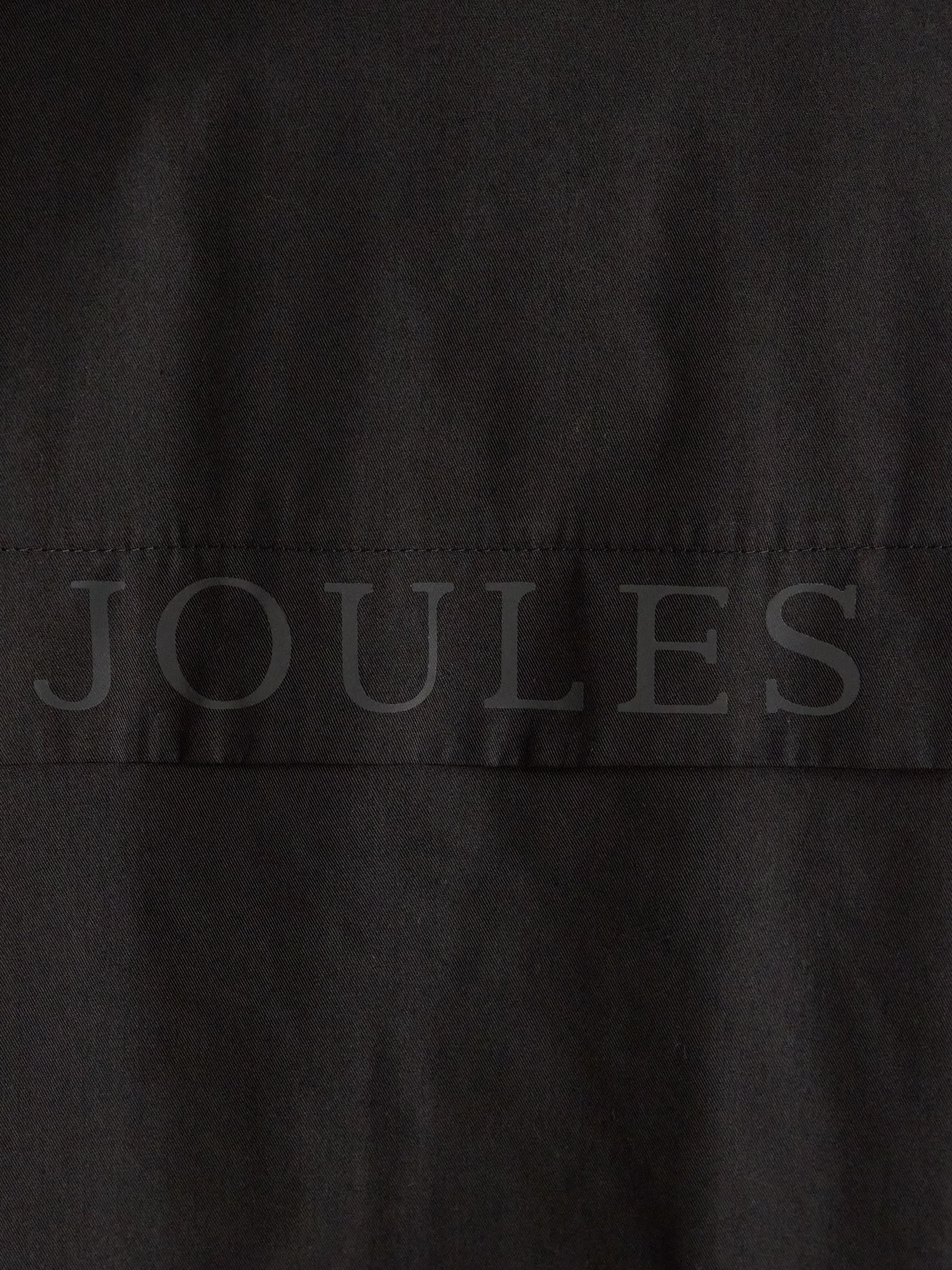 Coverall Black Oversized Fleece Lined Waterproof Coat - Image 10 of 12