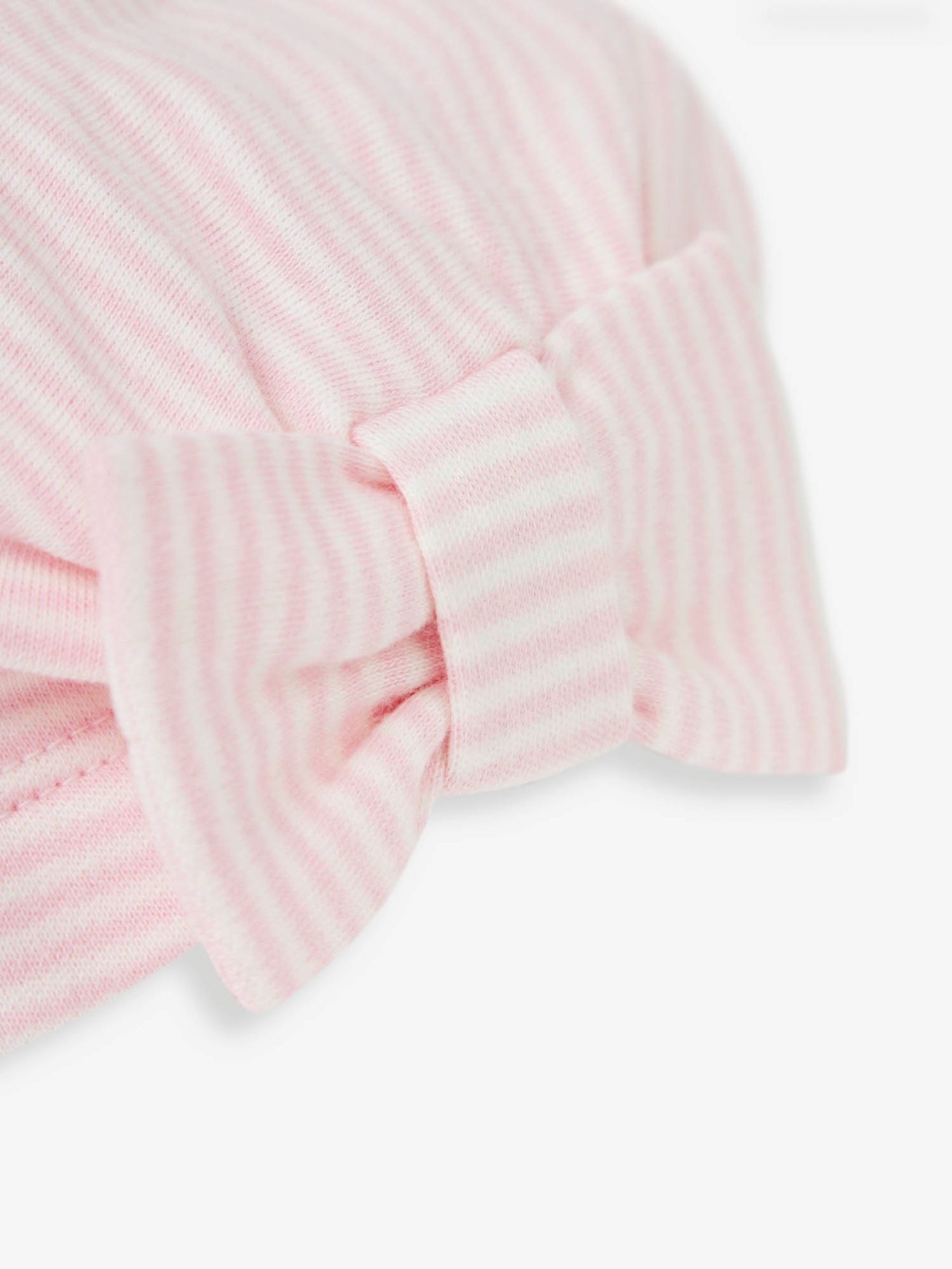Pink Stripe Turban - Image 2 of 2