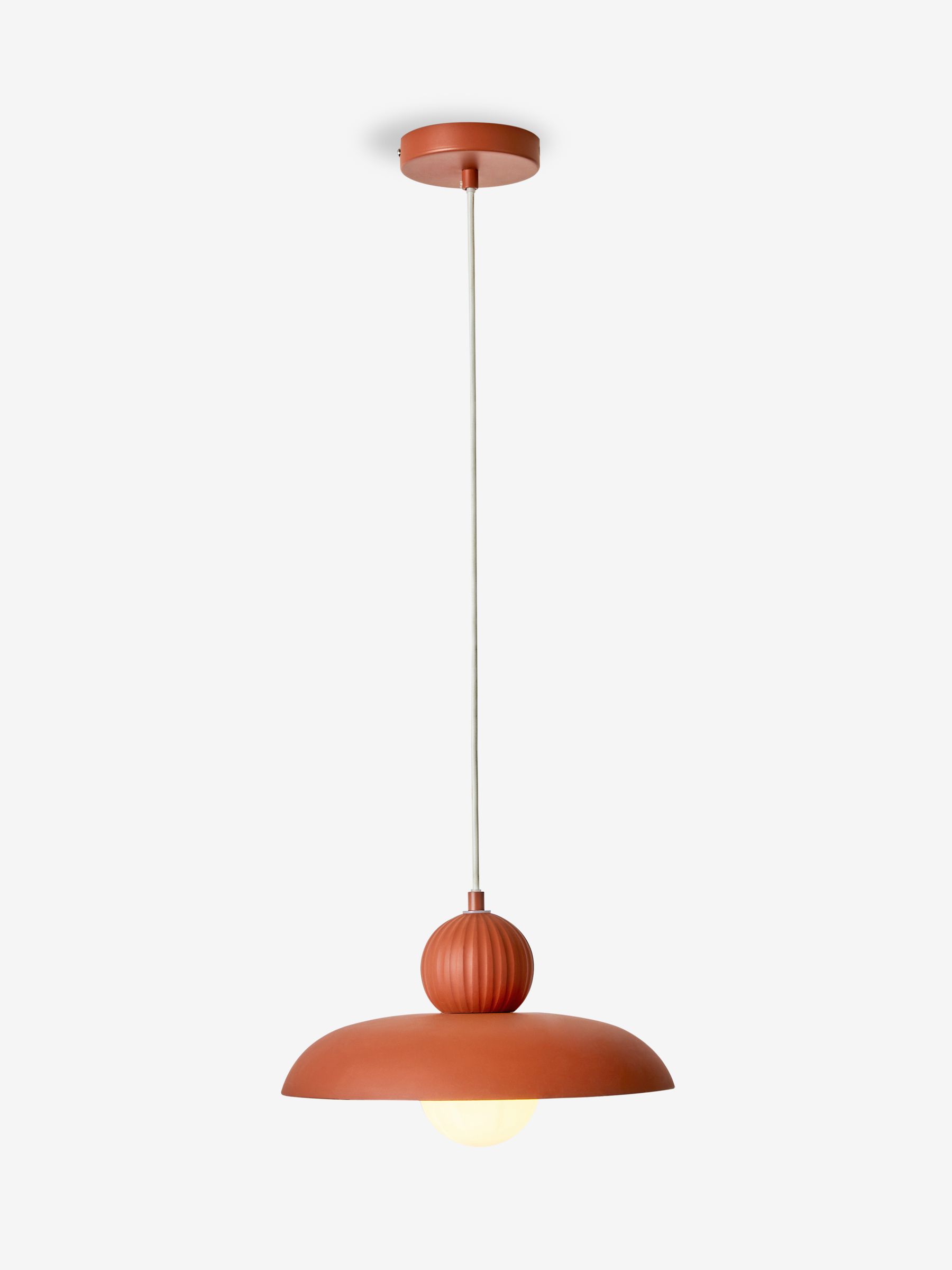 Eliya Pendant Ceiling Light in Terracotta - Image 3 of 3