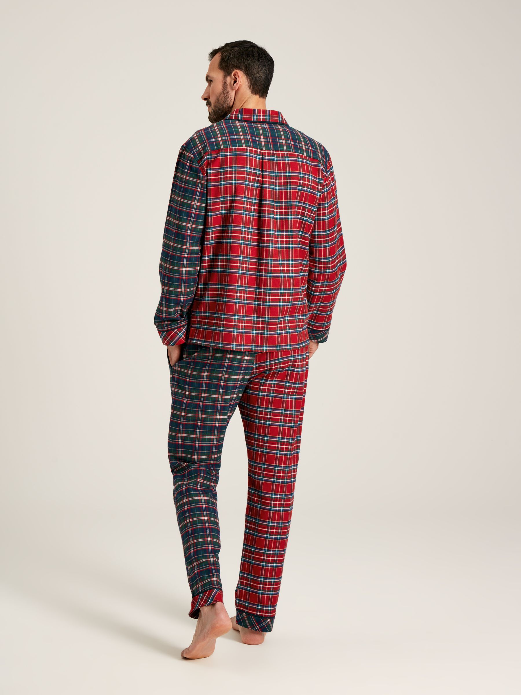 Goodnight Red Check Christmas Pyjamas - Image 2 of 6