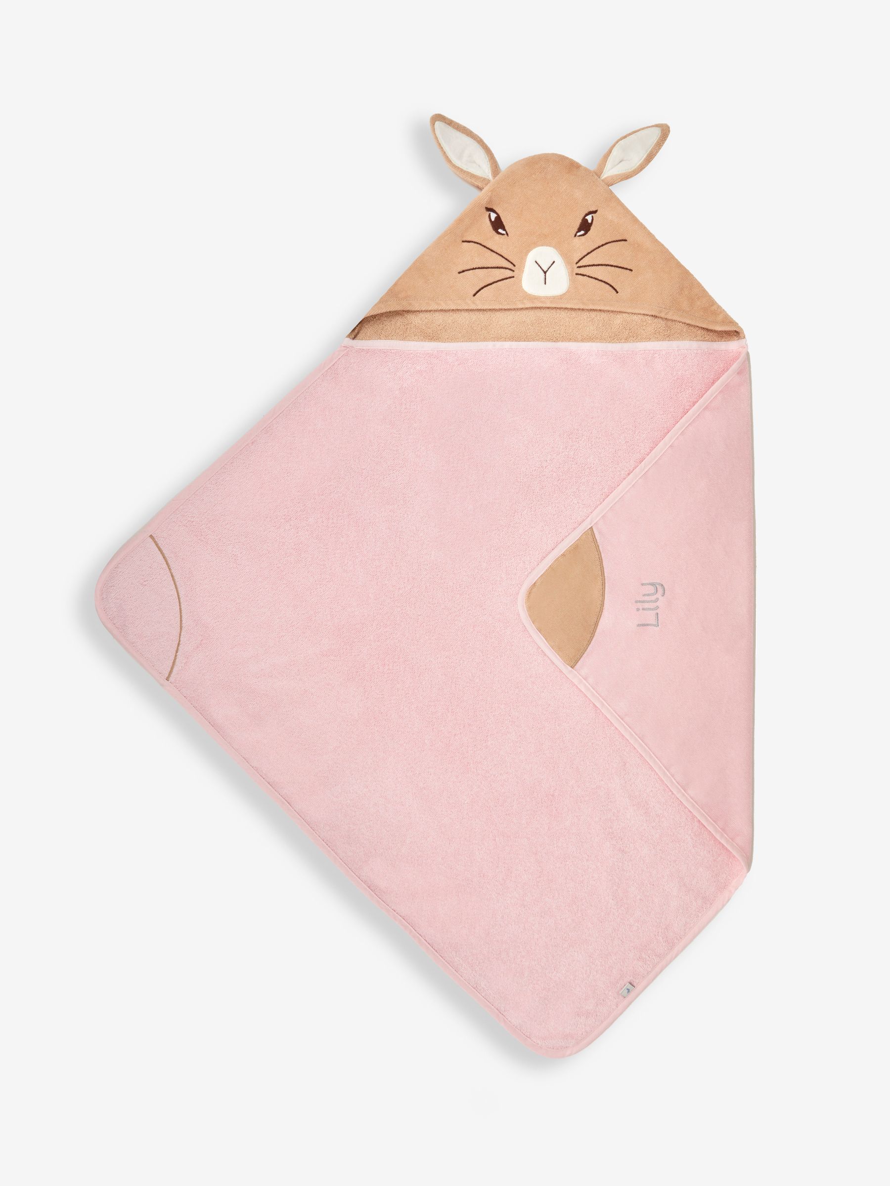 Personalised Flopsy Bunny Hooded Towel - Image 4 of 5
