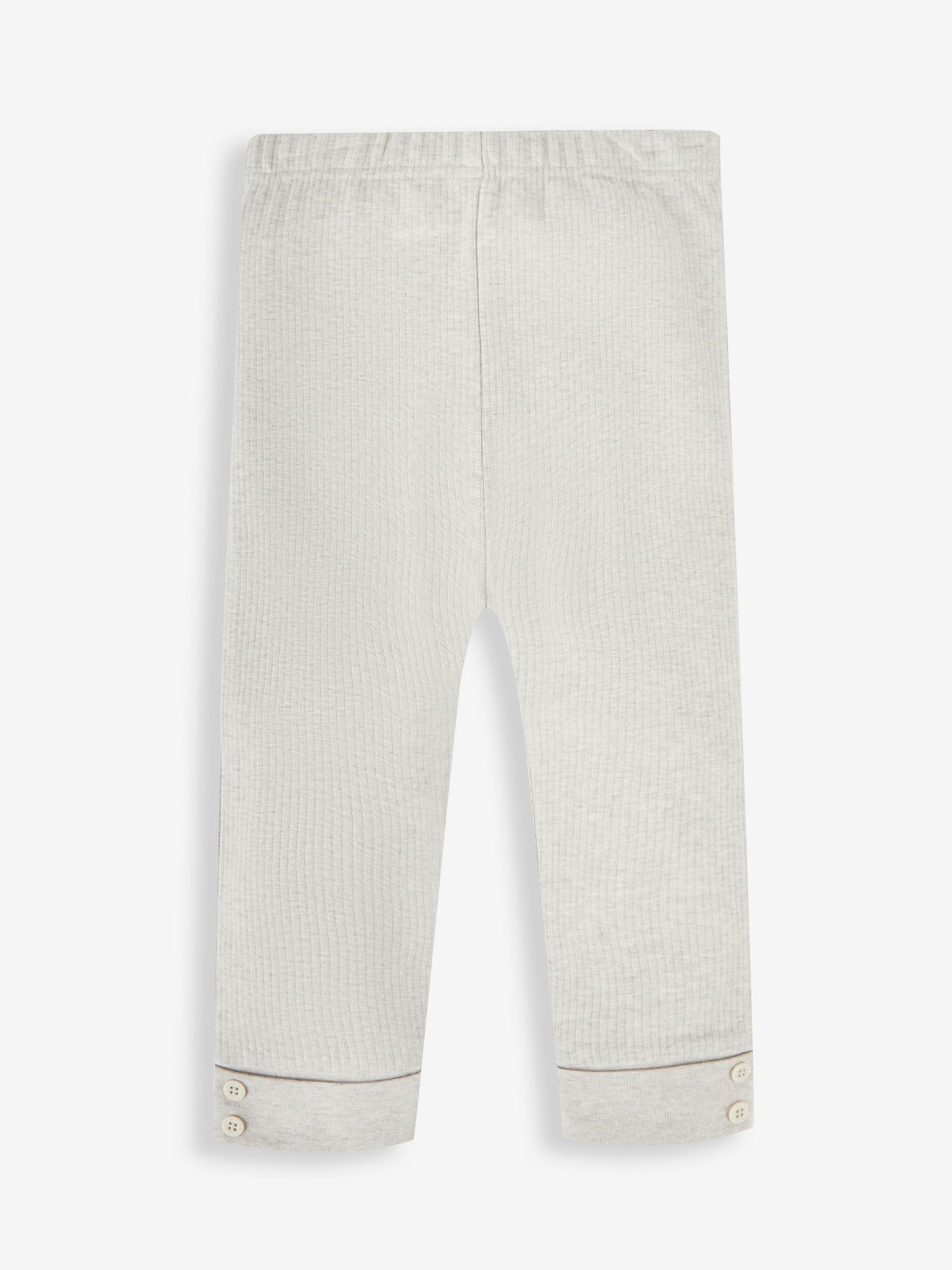 Brown & Natural 2-Pack Rib Leggings - Image 3 of 5