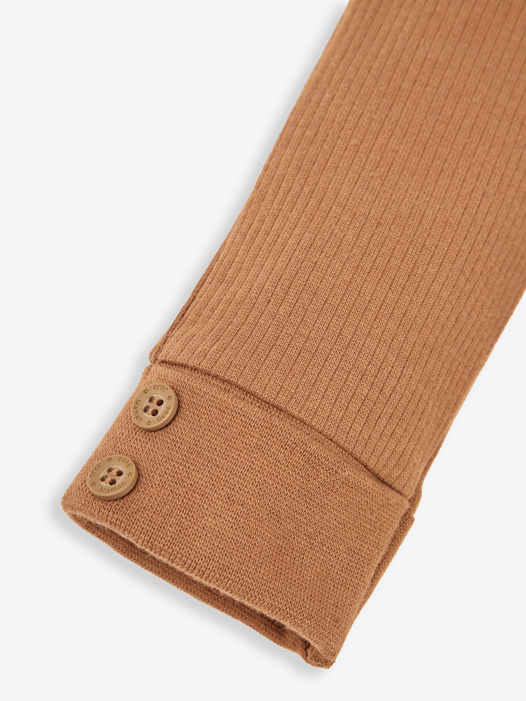 Brown & Natural 2-Pack Rib Leggings - Image 4 of 5