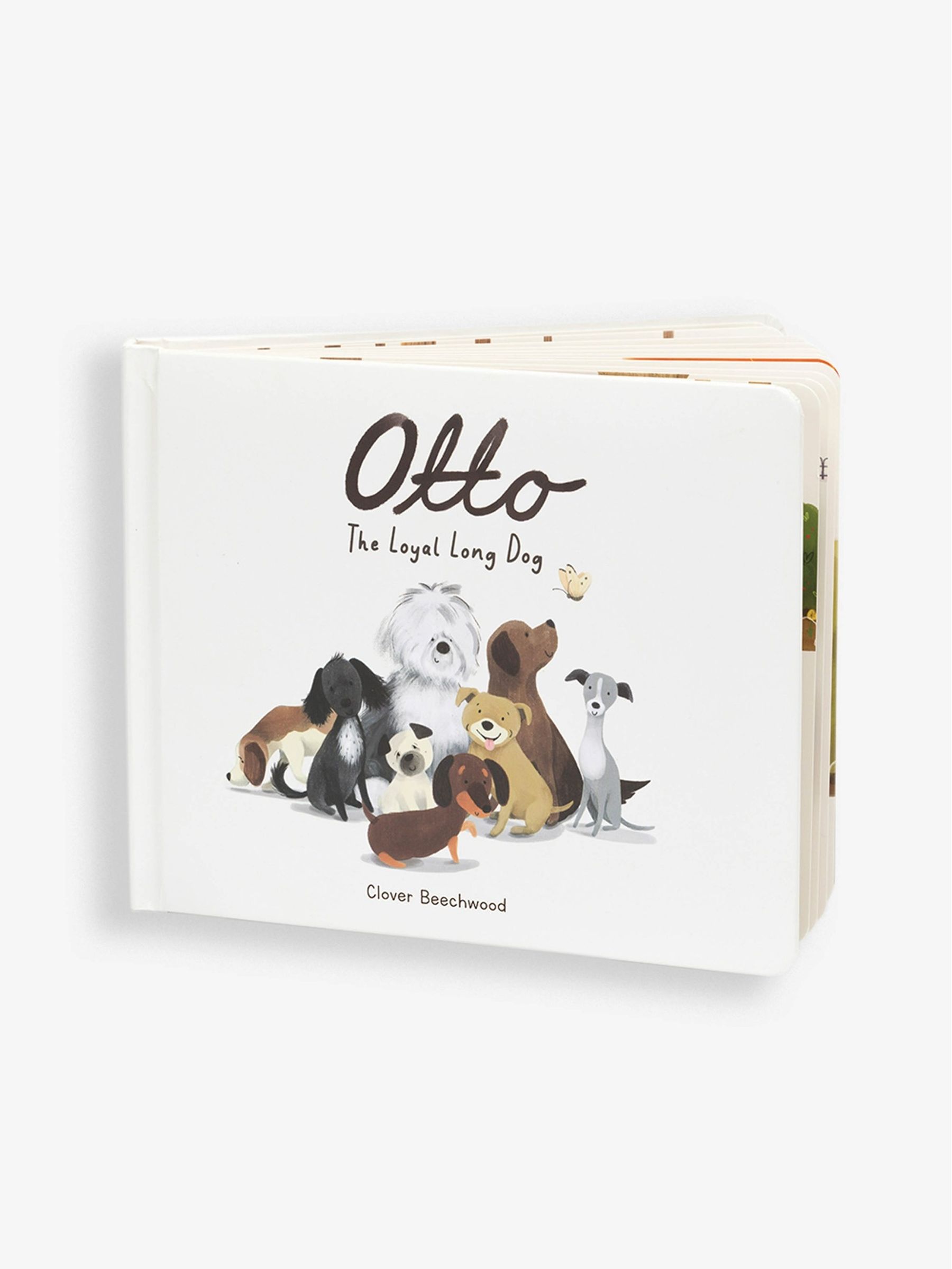 Jellycat Otto the Loyal Long Dog Book - Image 1 of 3