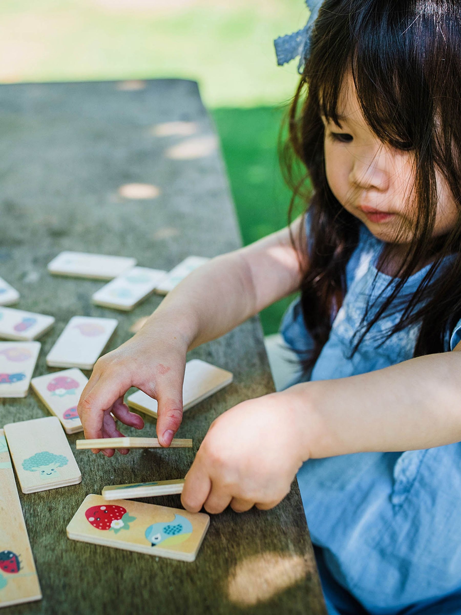 Orange Tree Toys Spring Garden Dominoes - Image 7 of 7