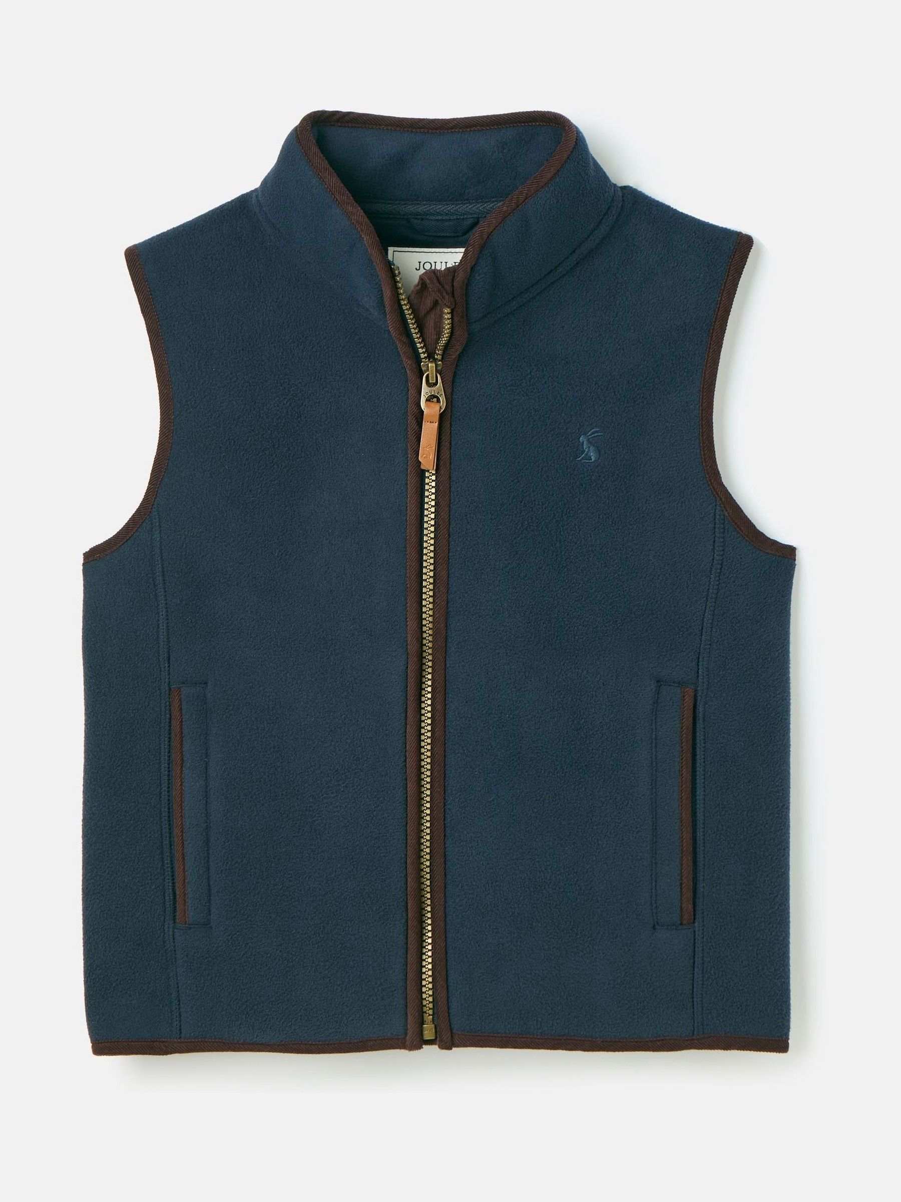 Kids' Coxton Blue Fleece Gilet - Image 1 of 6