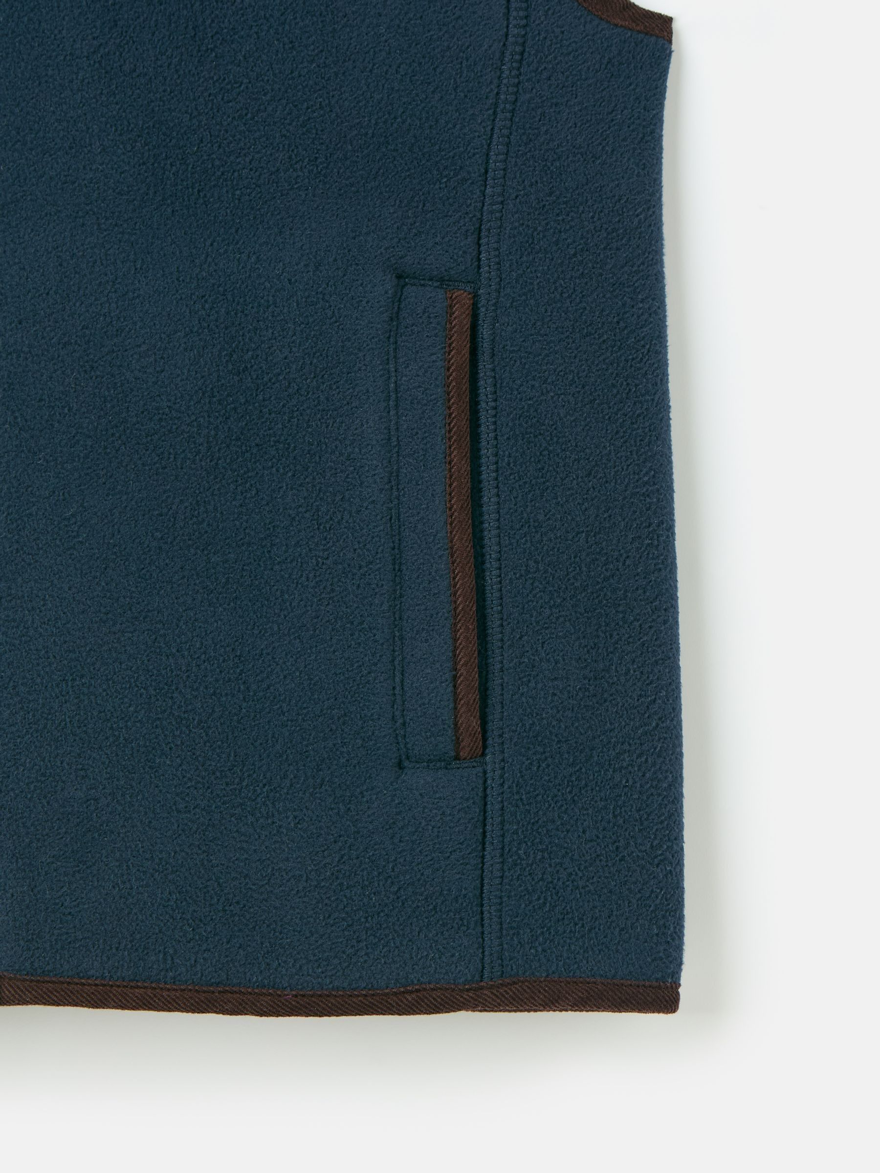 Kids' Coxton Blue Fleece Gilet - Image 4 of 6