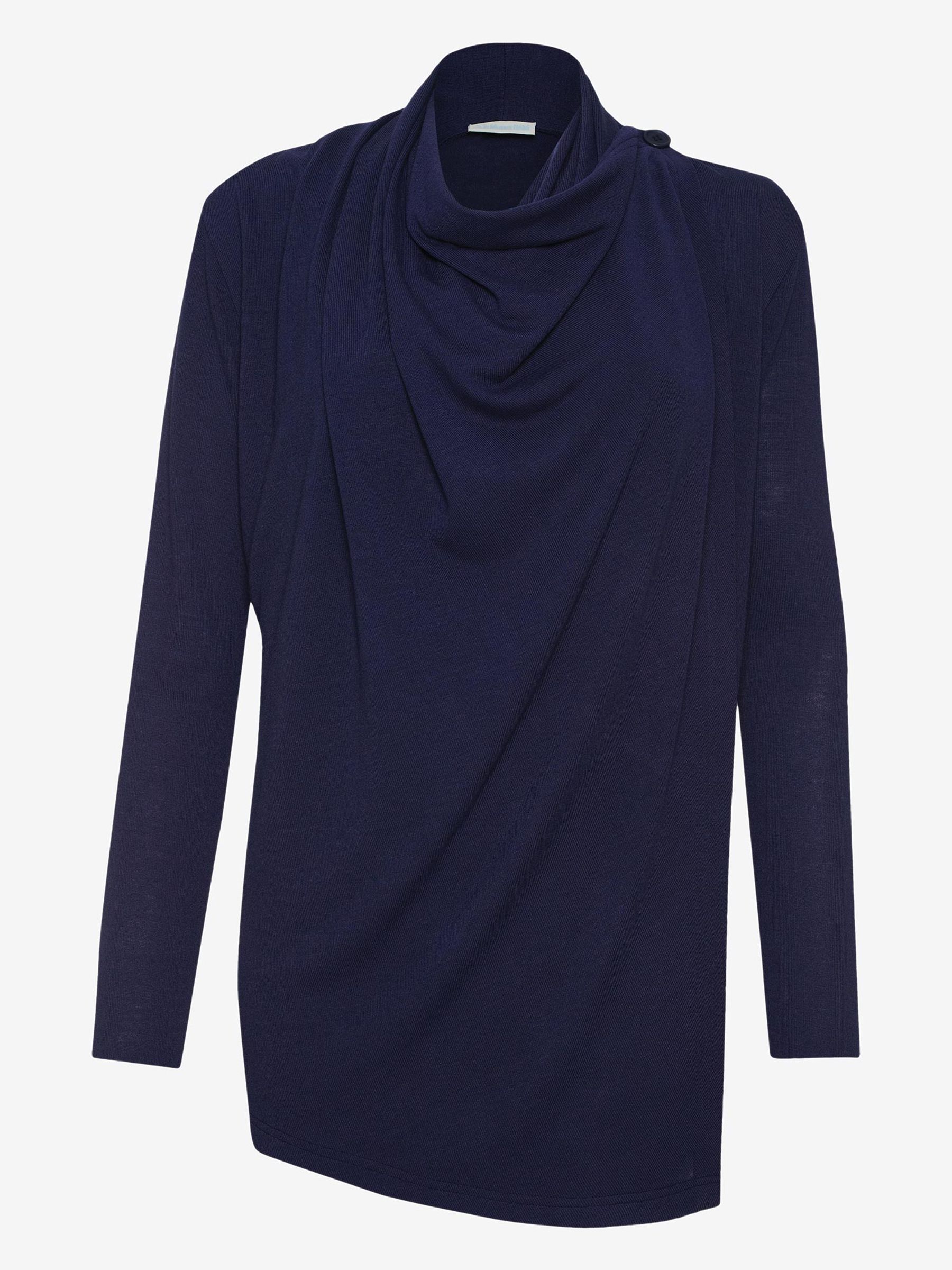 Navy Waterfall Maternity & Nursing Cardigan - Image 1 of 1