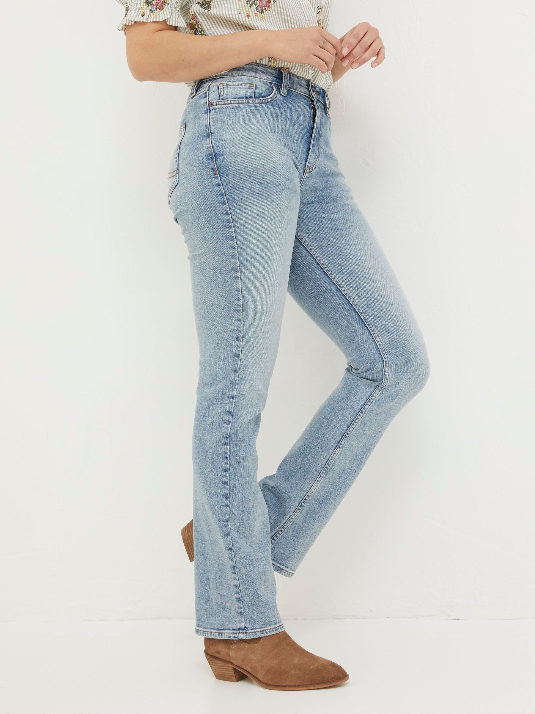 Blue Brooke Bootcut Jeans - Image 3 of 6