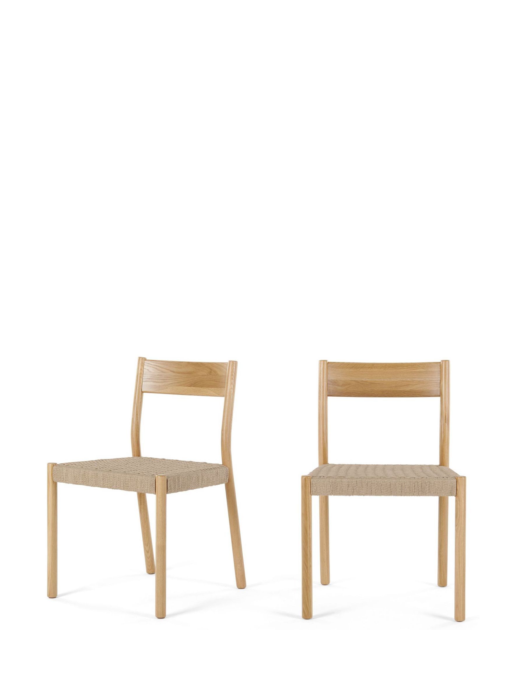 Set of 2 Rhye Dining Chair in Natural - Image 3 of 4