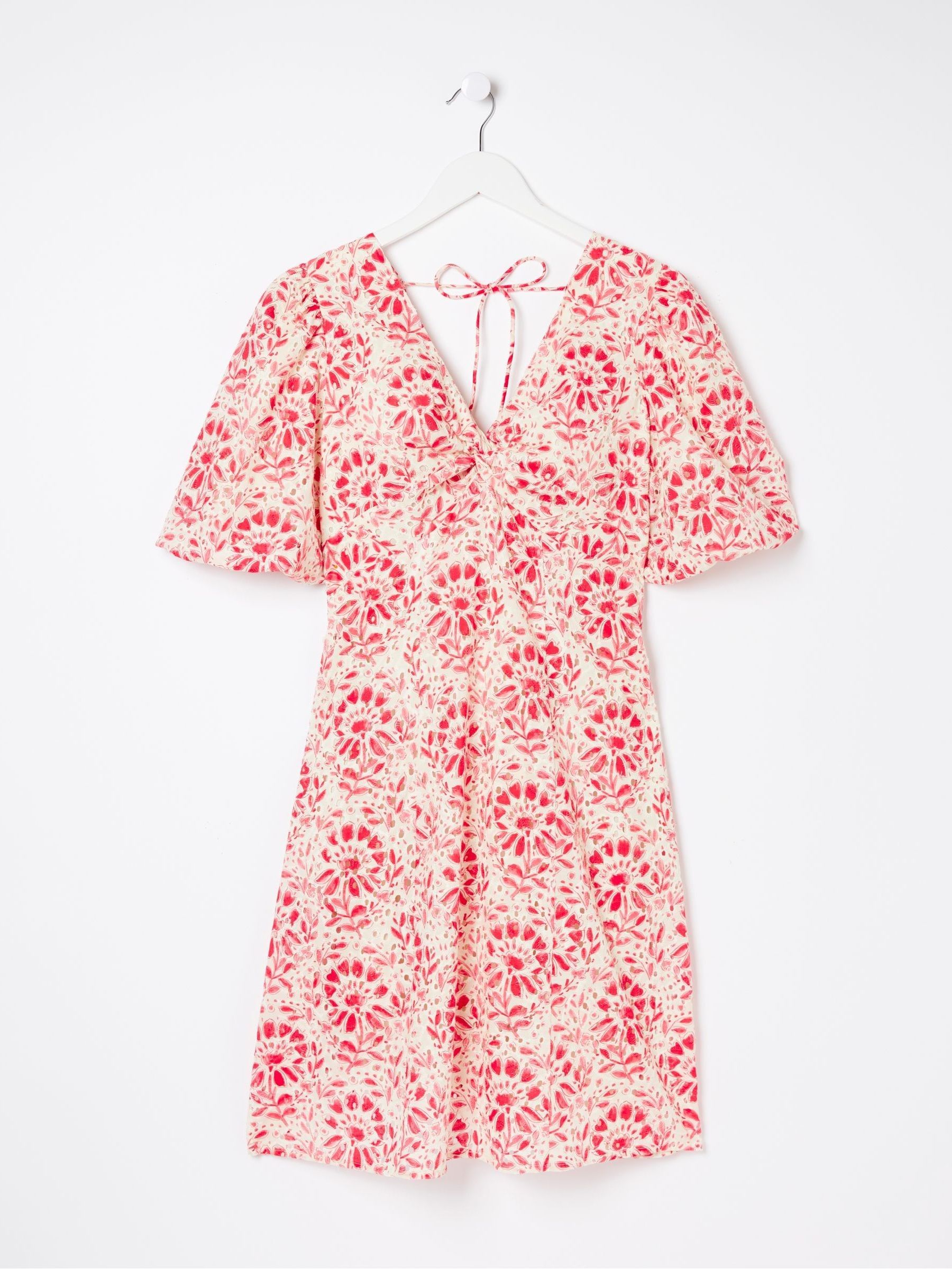 Tulip Natural Floral Tile Dress - Image 8 of 8