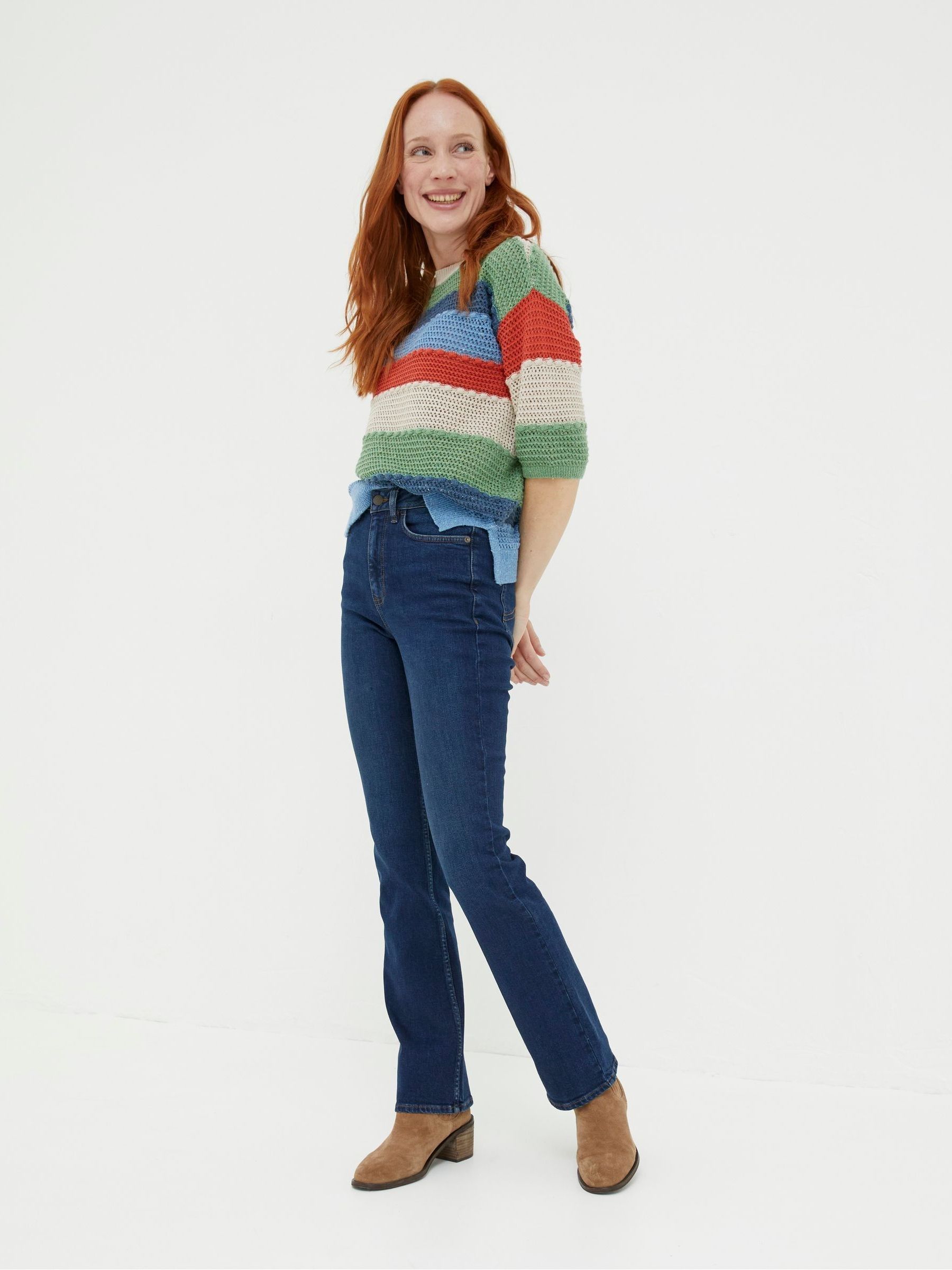 Blue Brooke Bootcut Jeans - Image 3 of 5