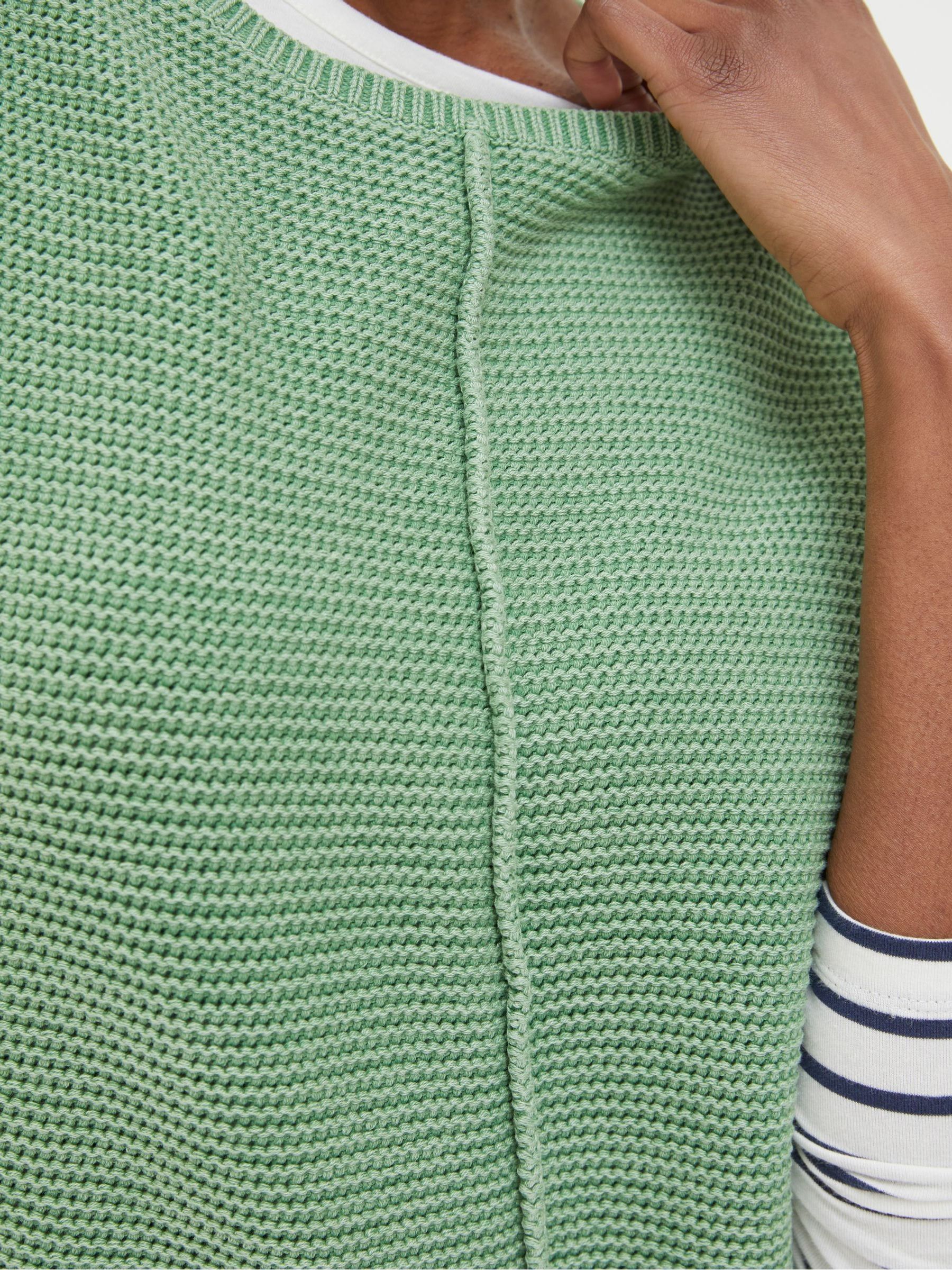 Eden Green Knitted Crew Jumper - Image 3 of 4
