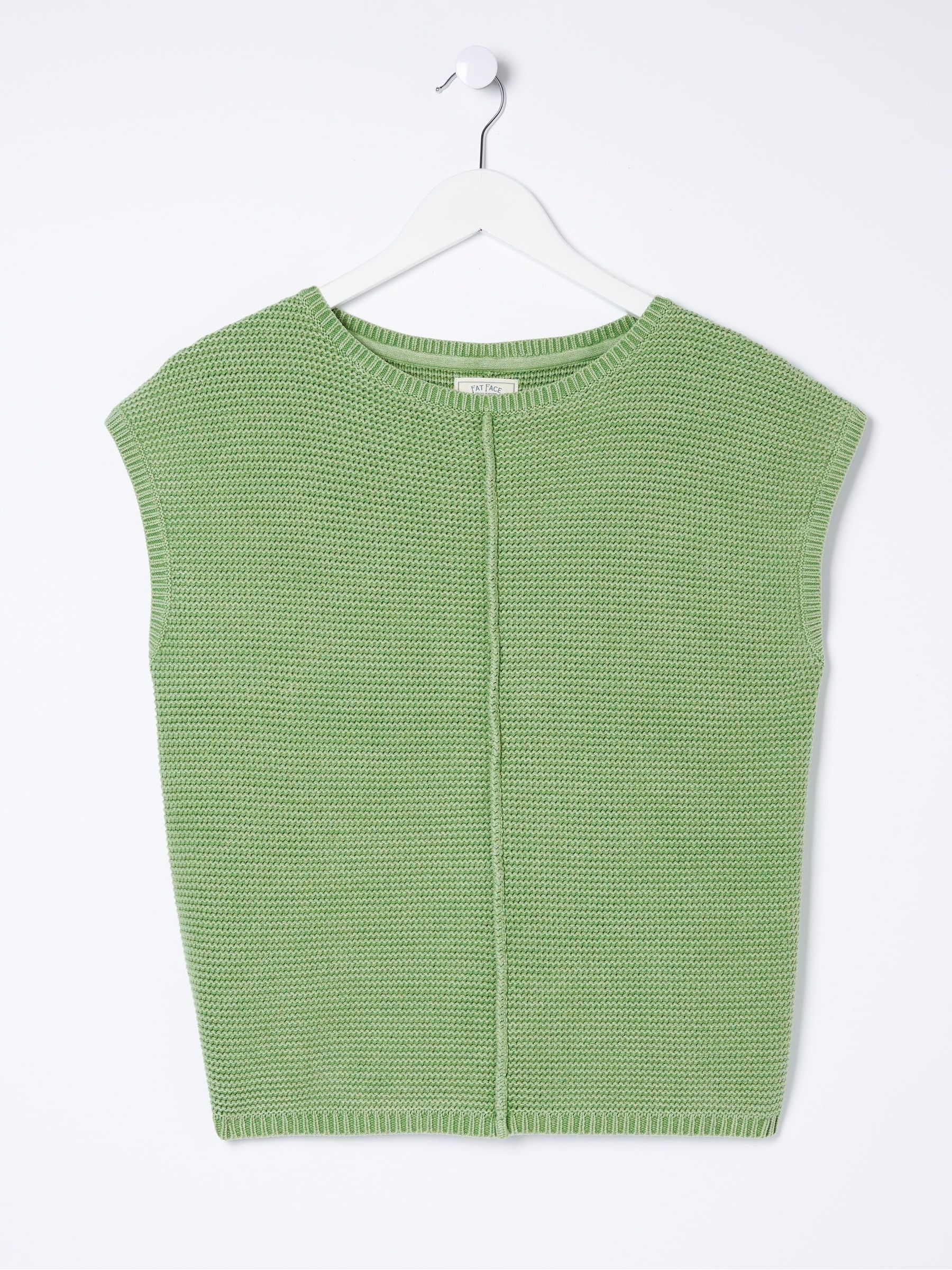 Eden Green Knitted Crew Jumper - Image 4 of 4
