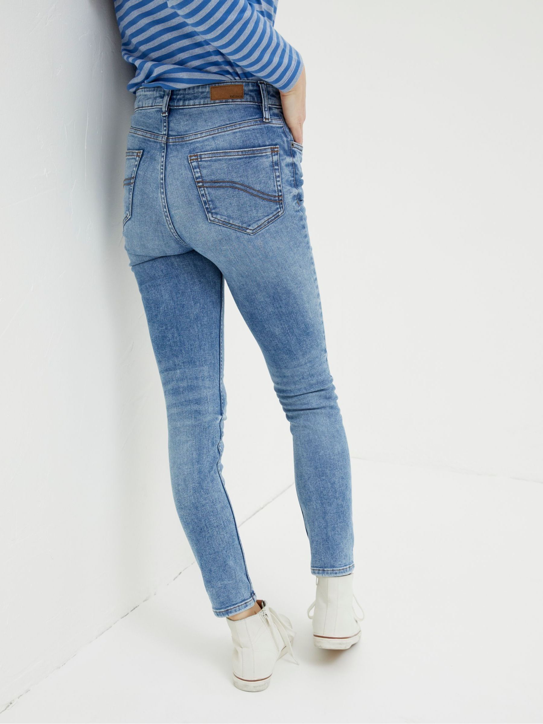 Harlow Blue Highwaist Skinny Jeans - Image 2 of 6