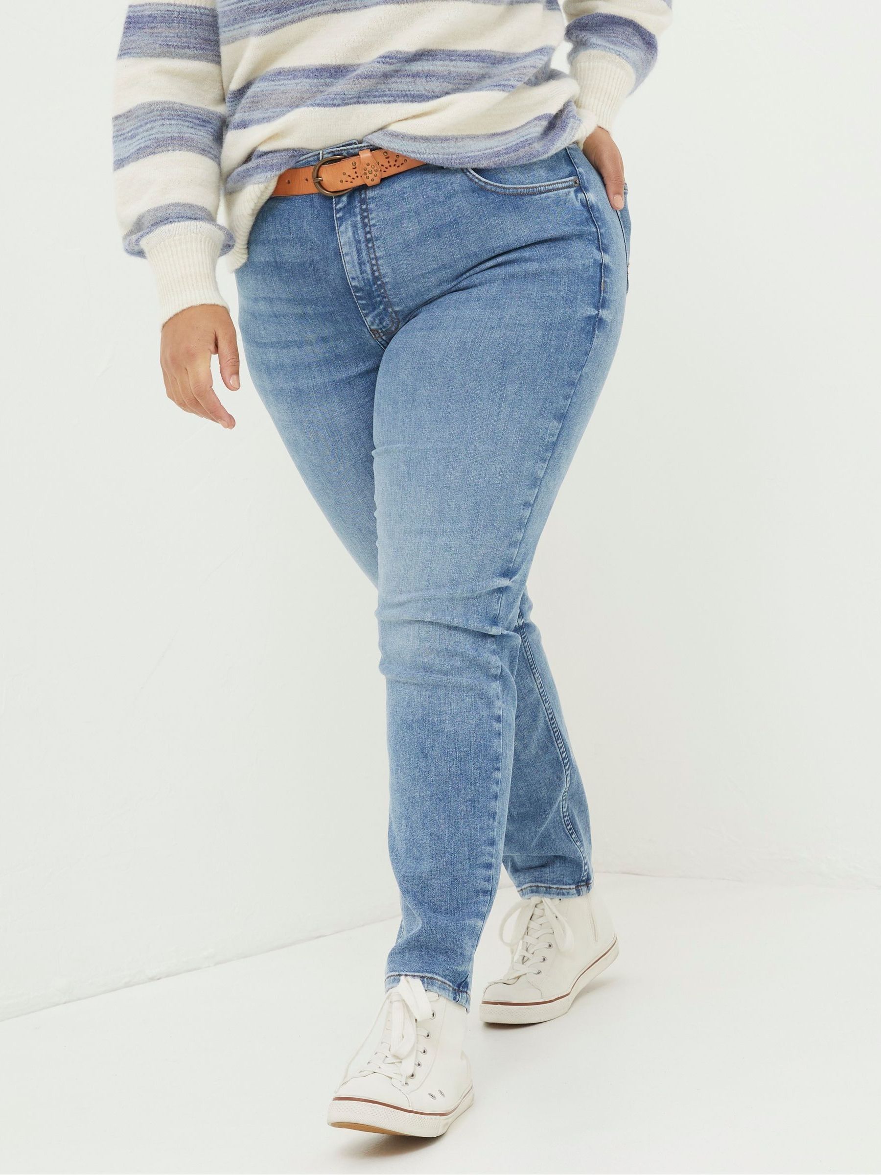 Harlow Blue Highwaist Skinny Jeans - Image 5 of 6