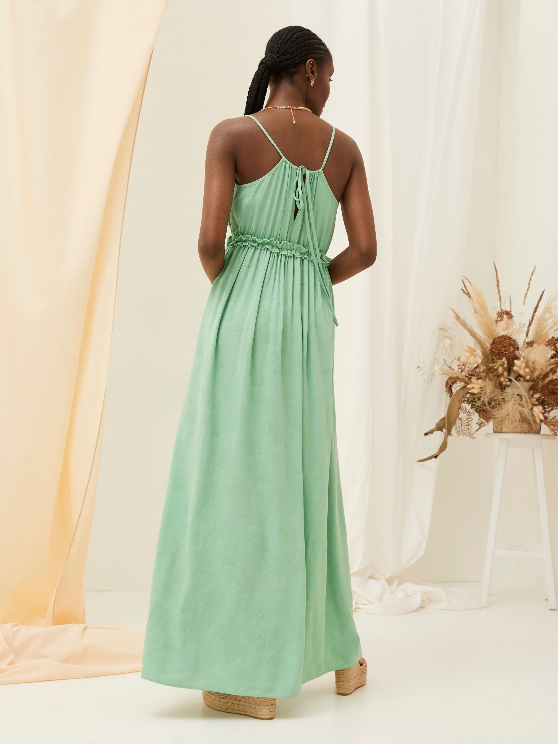 Green Maxi Dress - Image 2 of 8
