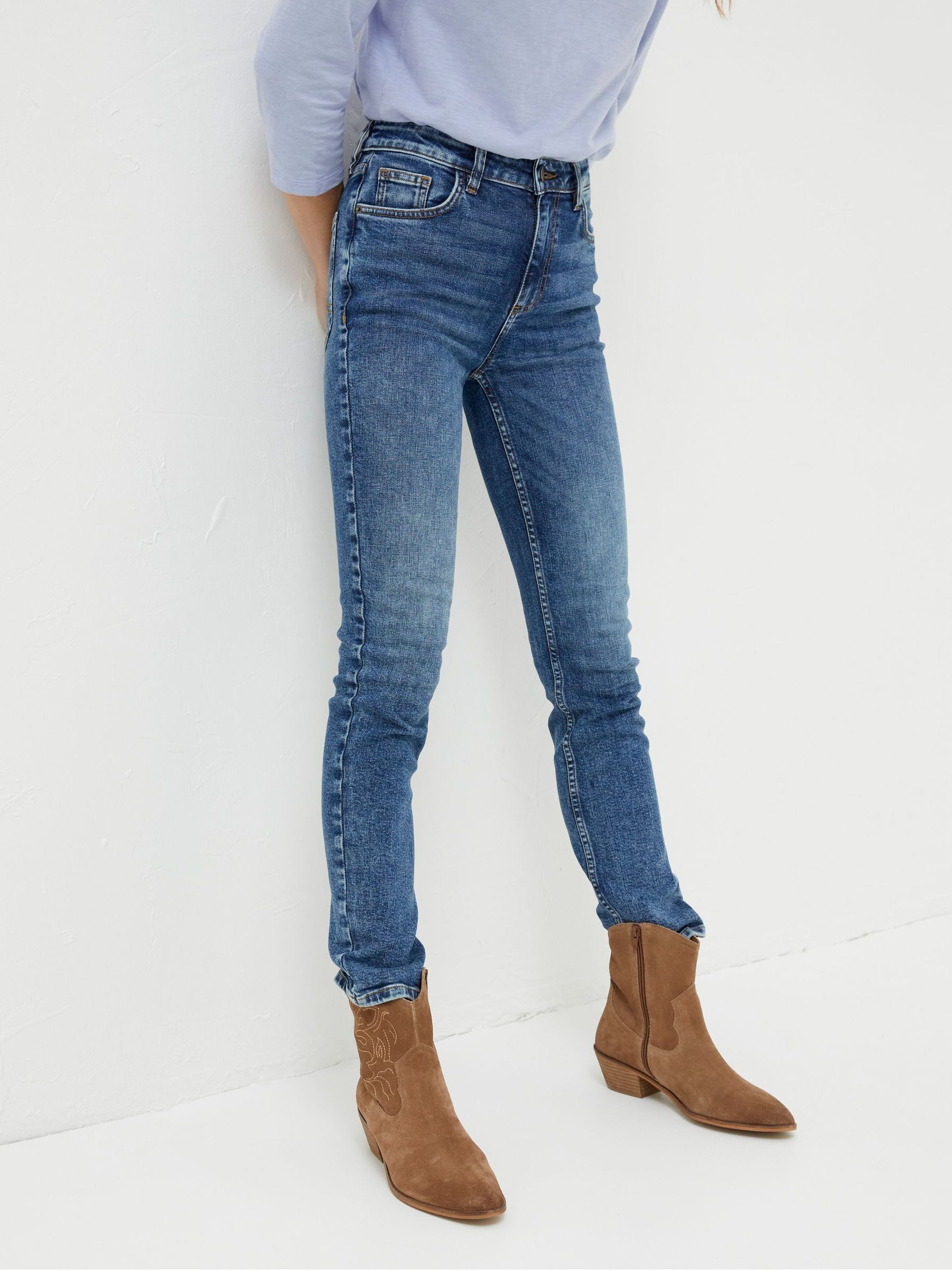 Sway Blue Slim Jeans FatFace Ireland