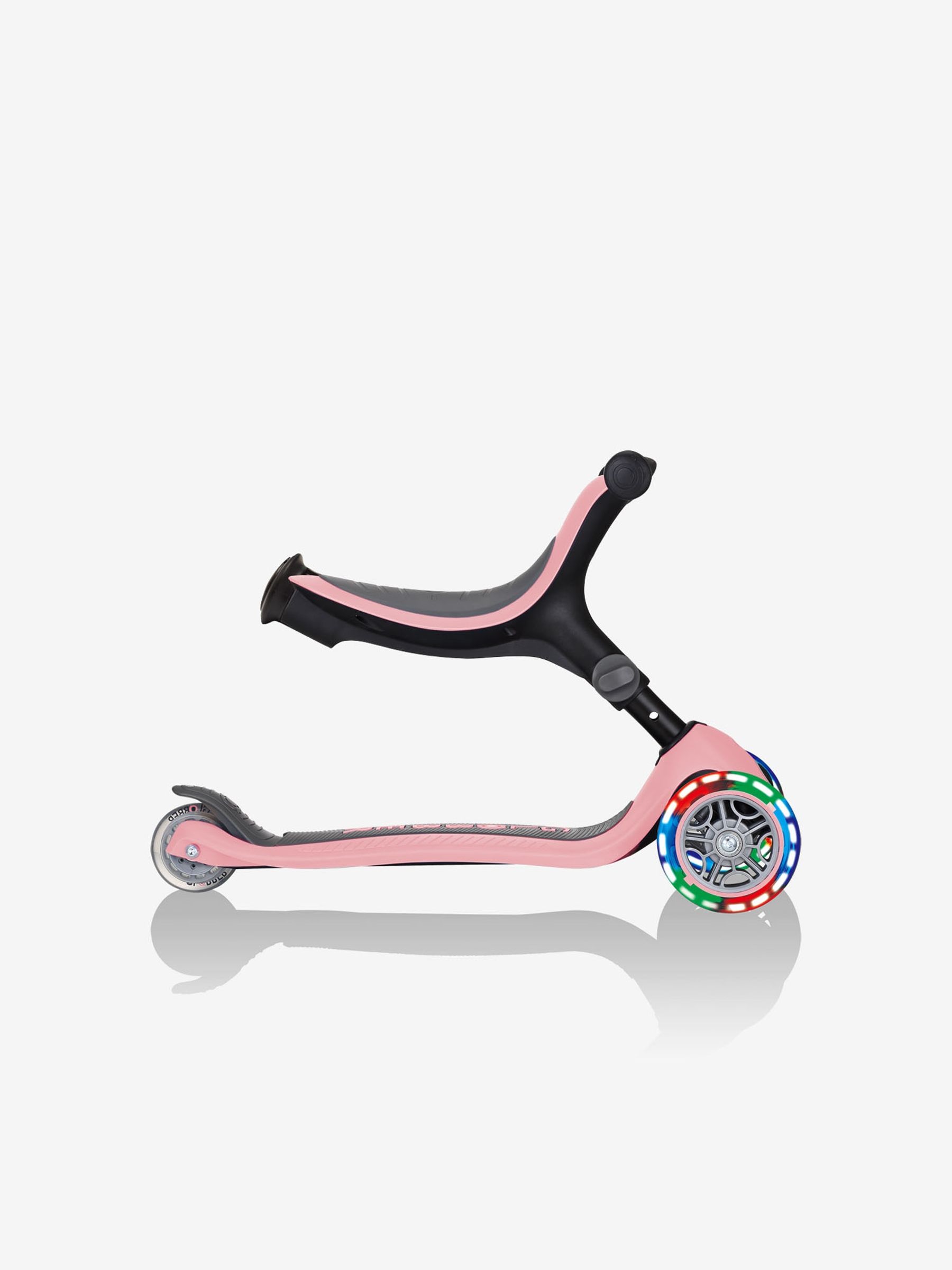 Pastel Pink Globber Go.Up Foldable Lights Scooter - Image 11 of 12