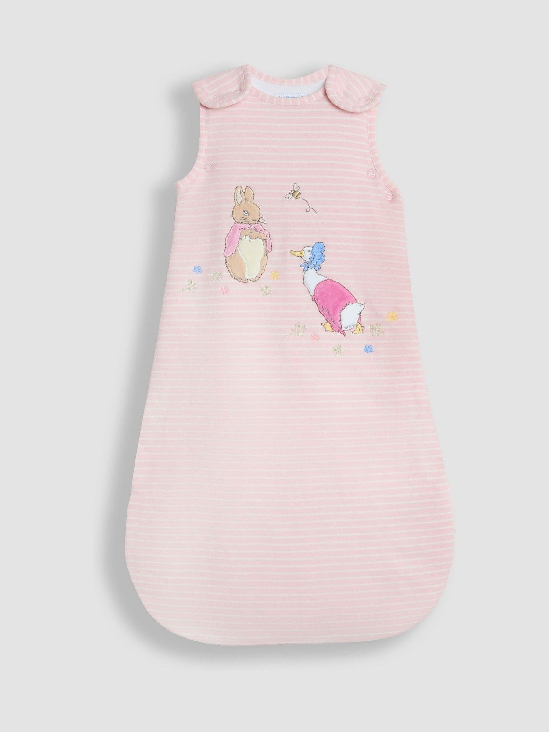 Flopsy Bunny Appliqué 2.5 Tog Baby Sleeping Bag - Image 4 of 5