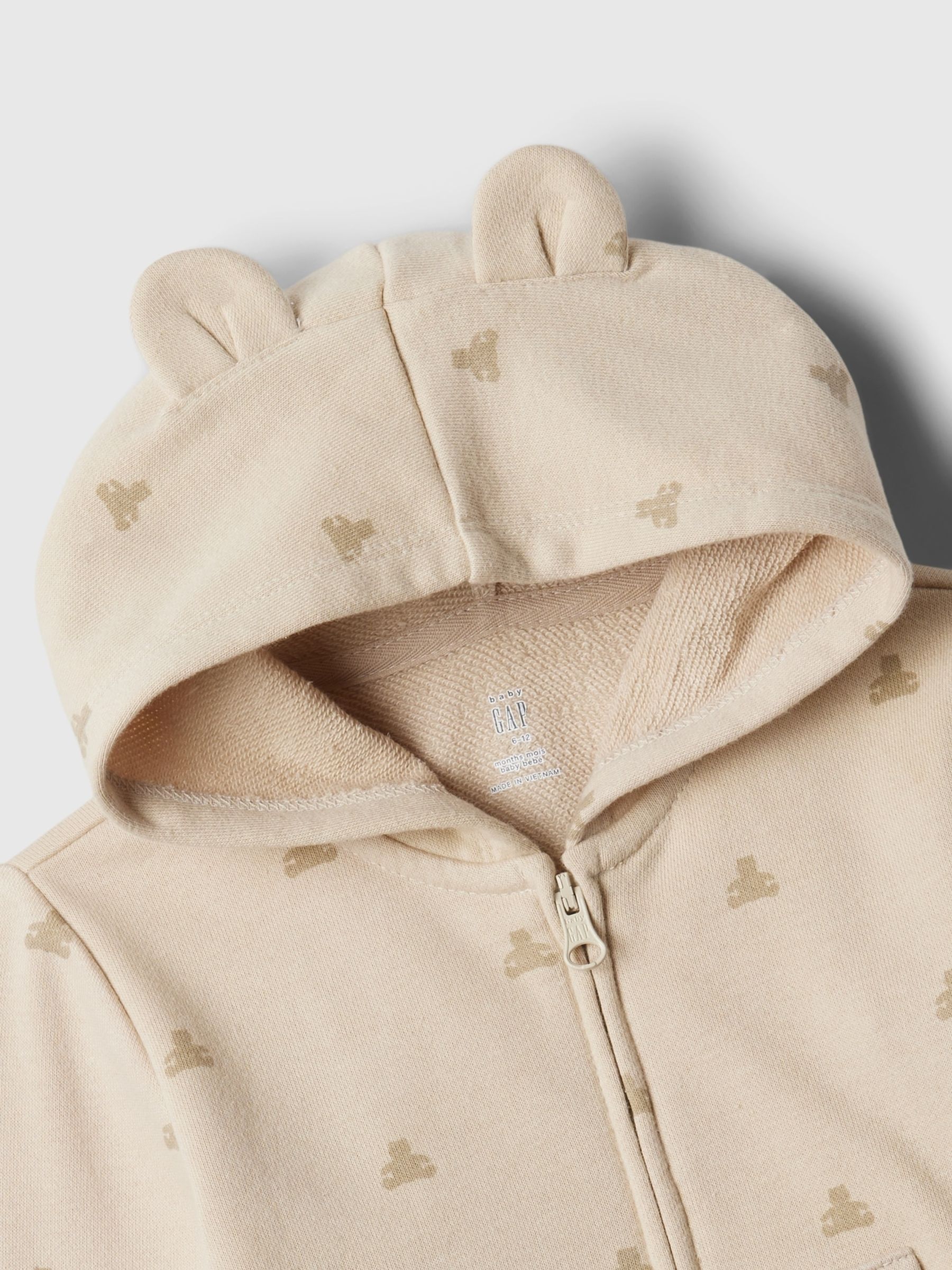 Beige Brannan Bear Two Piece Outfit Set (Newborn-24mths) - Image 3 of 3