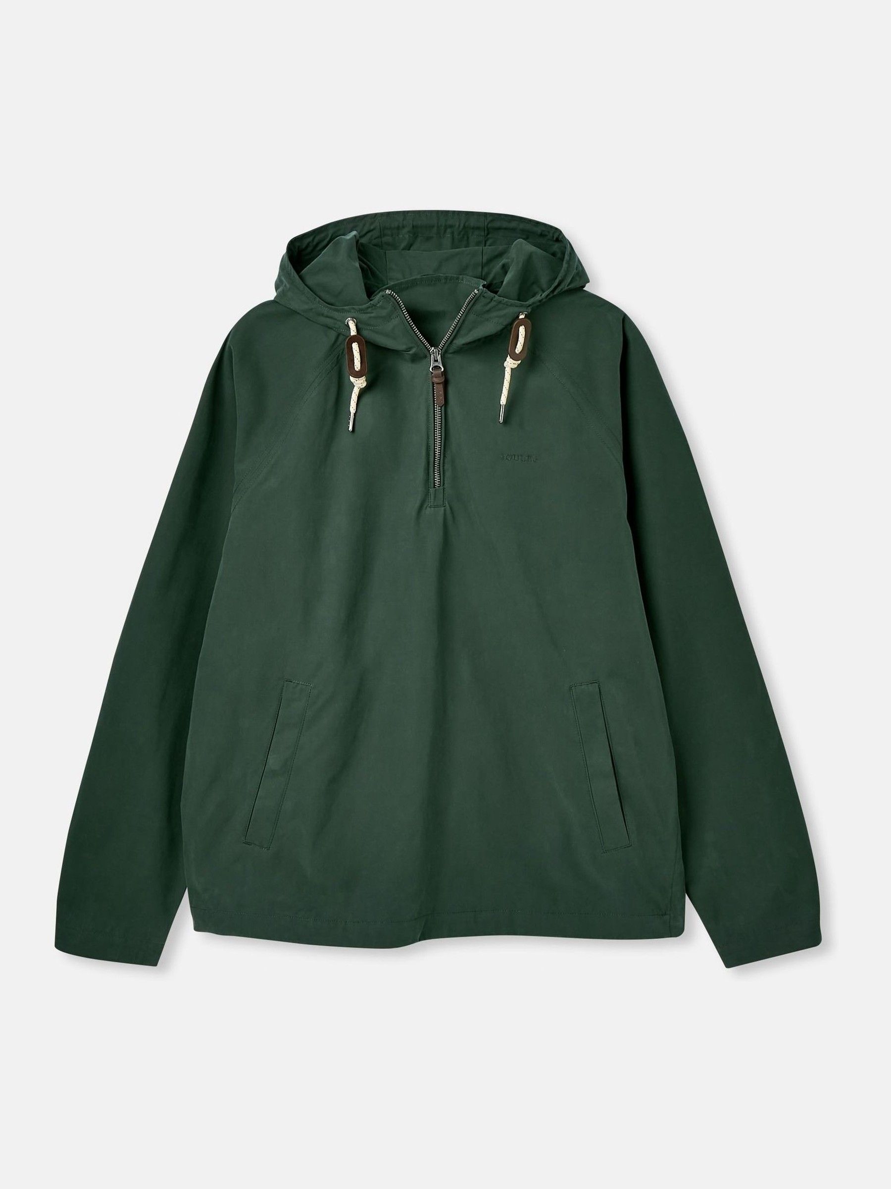 Wilton Green Pullover Dry Wax Jacket With Hood - Image 7 of 7